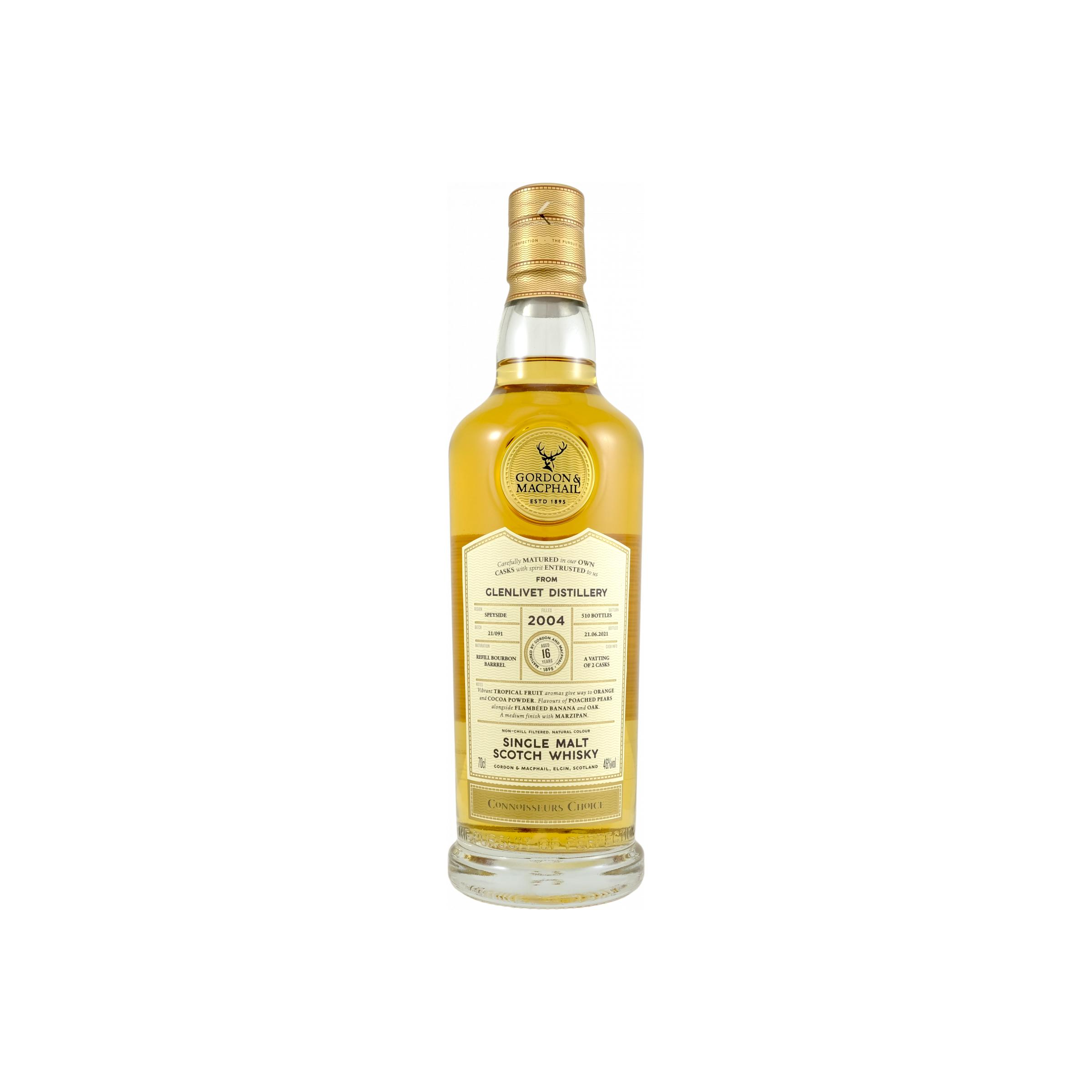 The Glenlivet Connoisseurs Choice 2004 16 Years Single Malt Whisky