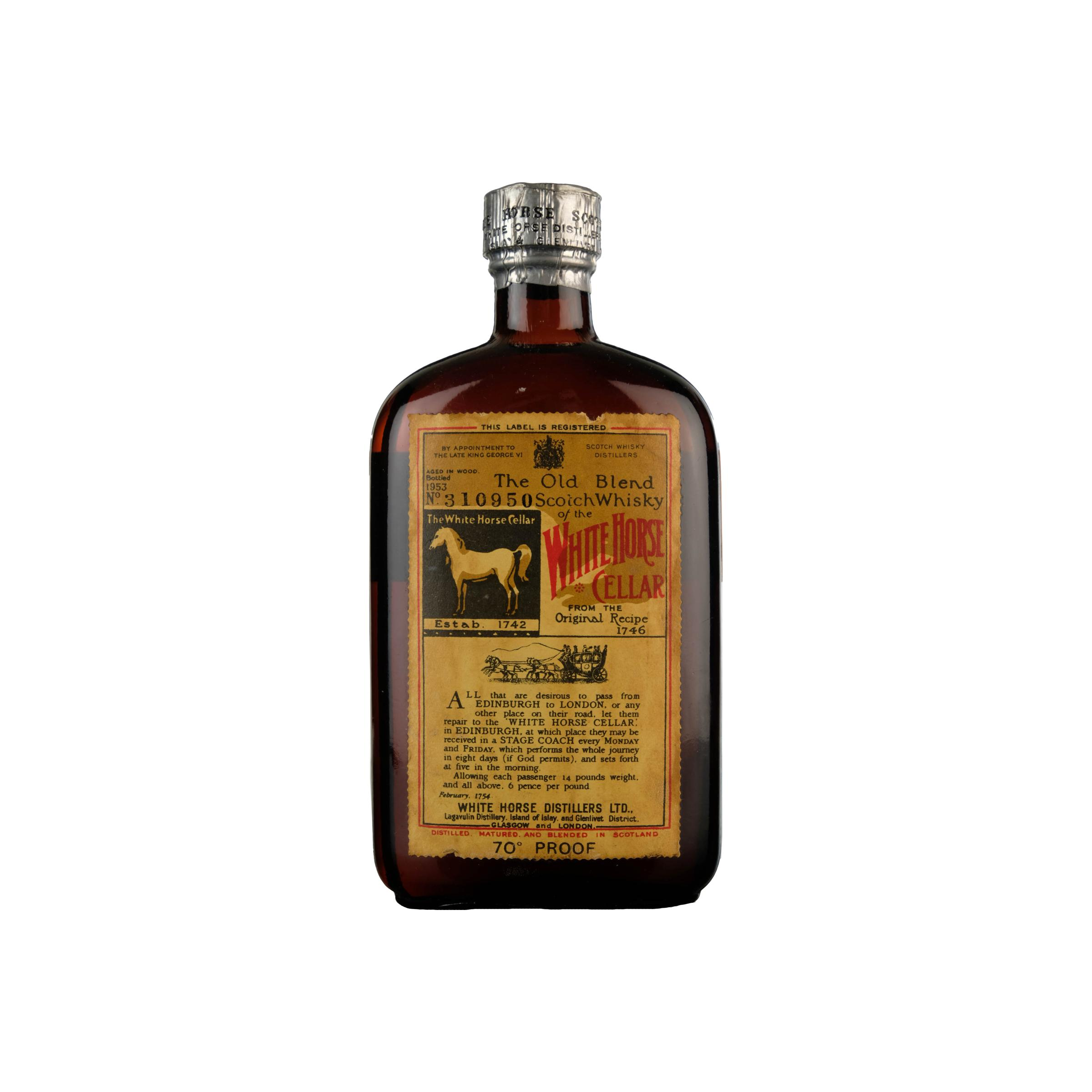 White Horse The Old Blend Scotch Whisky of the White Horse Cellar 2