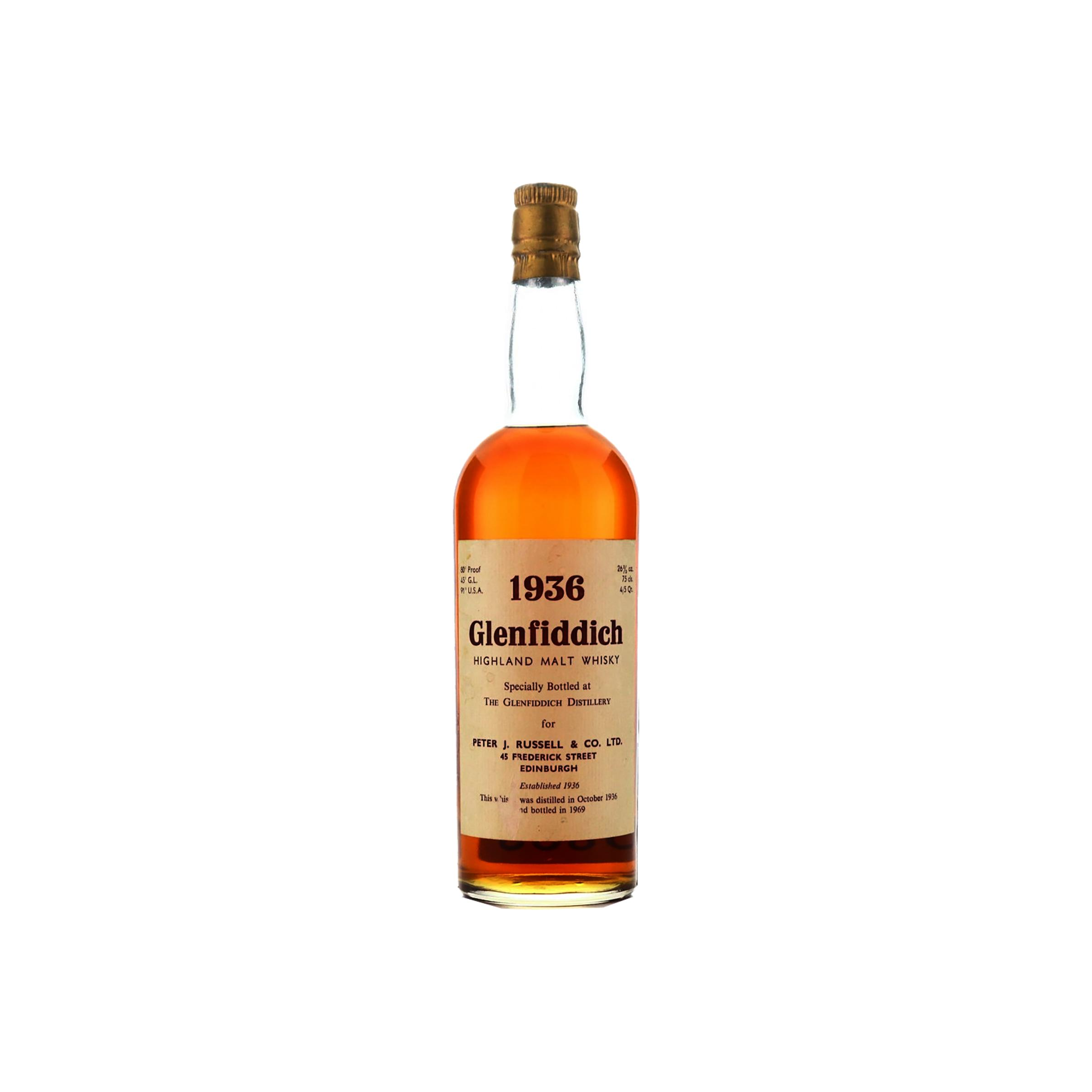 Glenfiddich 1936 Single Malt Whisky