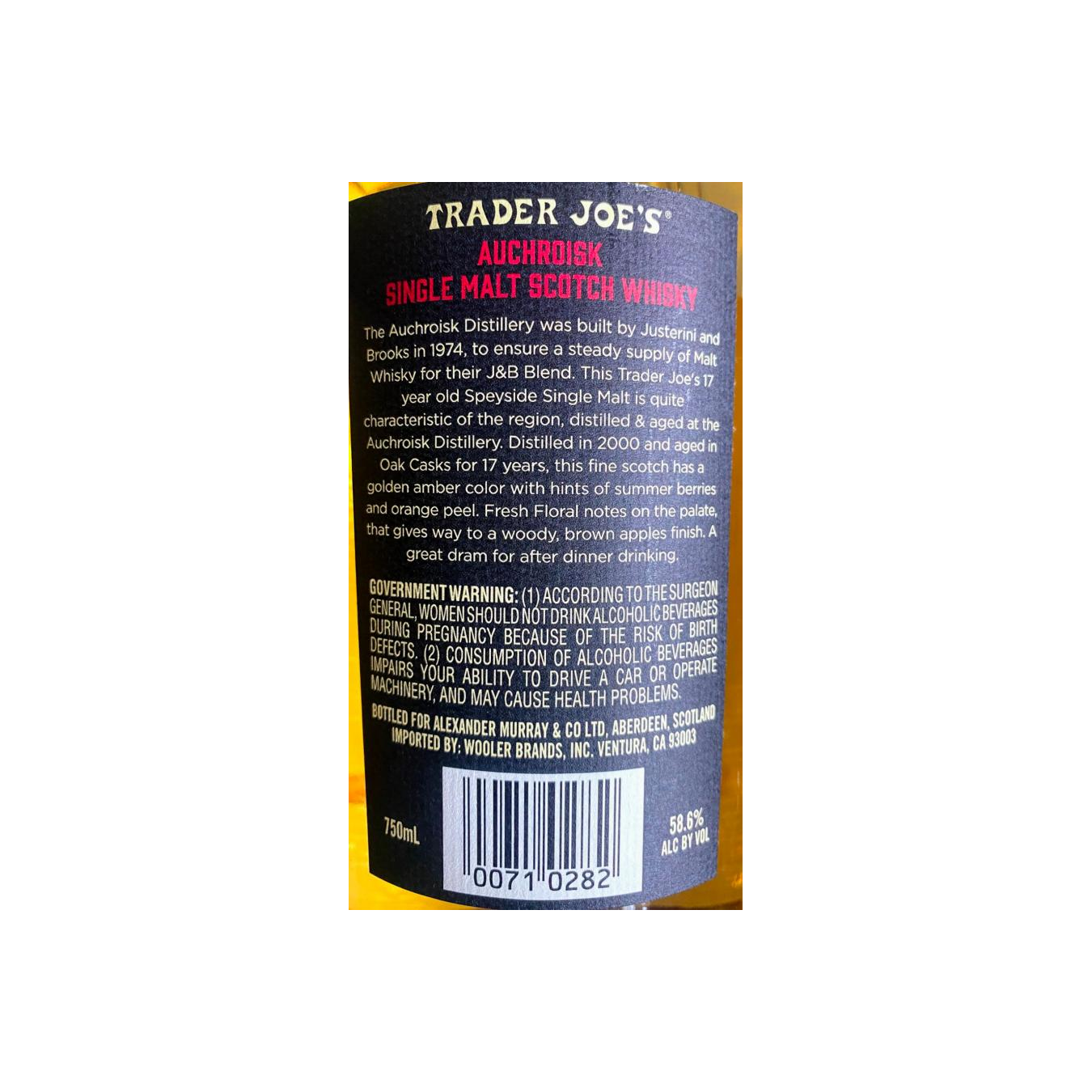 Auchroisk 2000 17 Years Single Malt Whisky 3