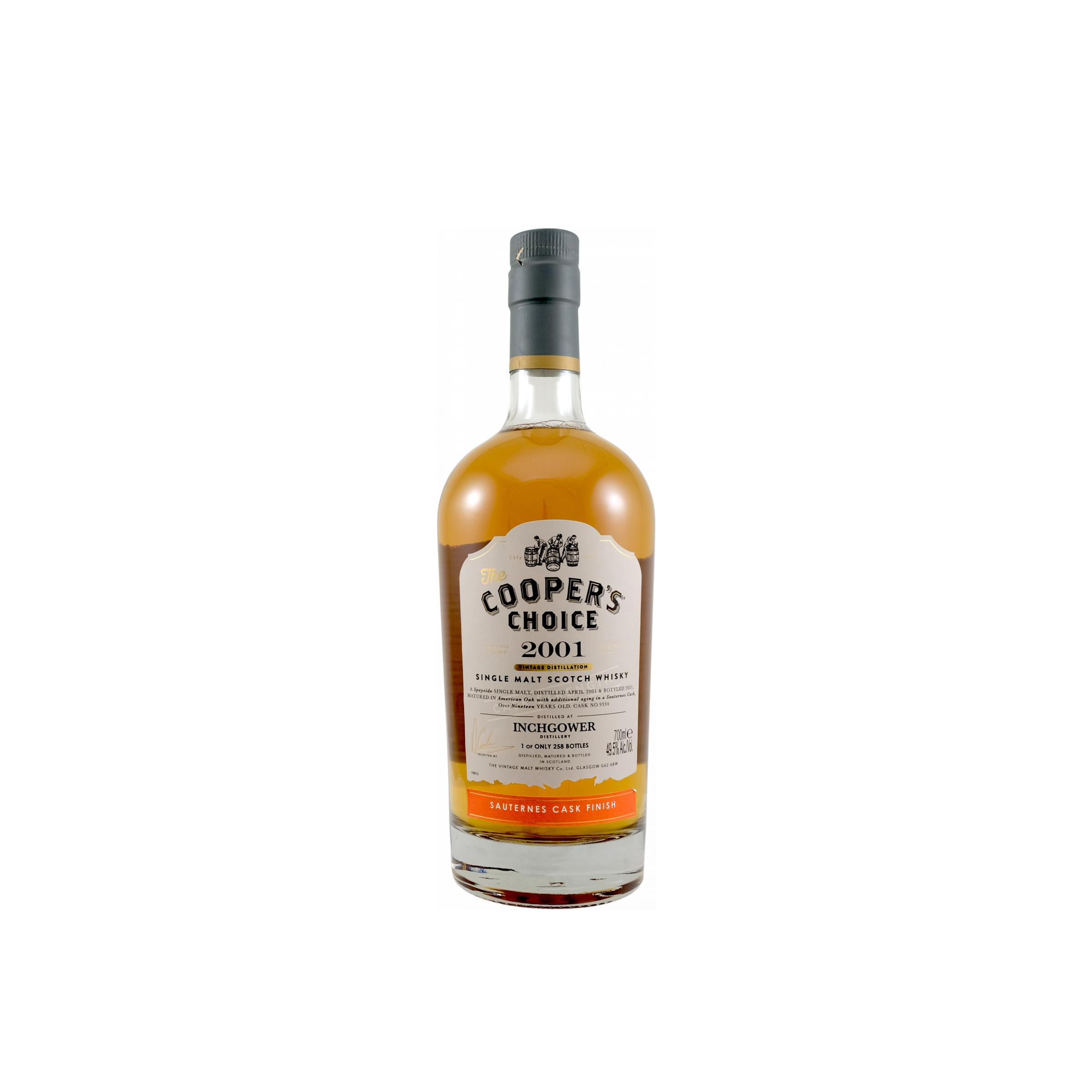Inchgower The Cooper's Choice 2001 19 Years Single Malt Whisky