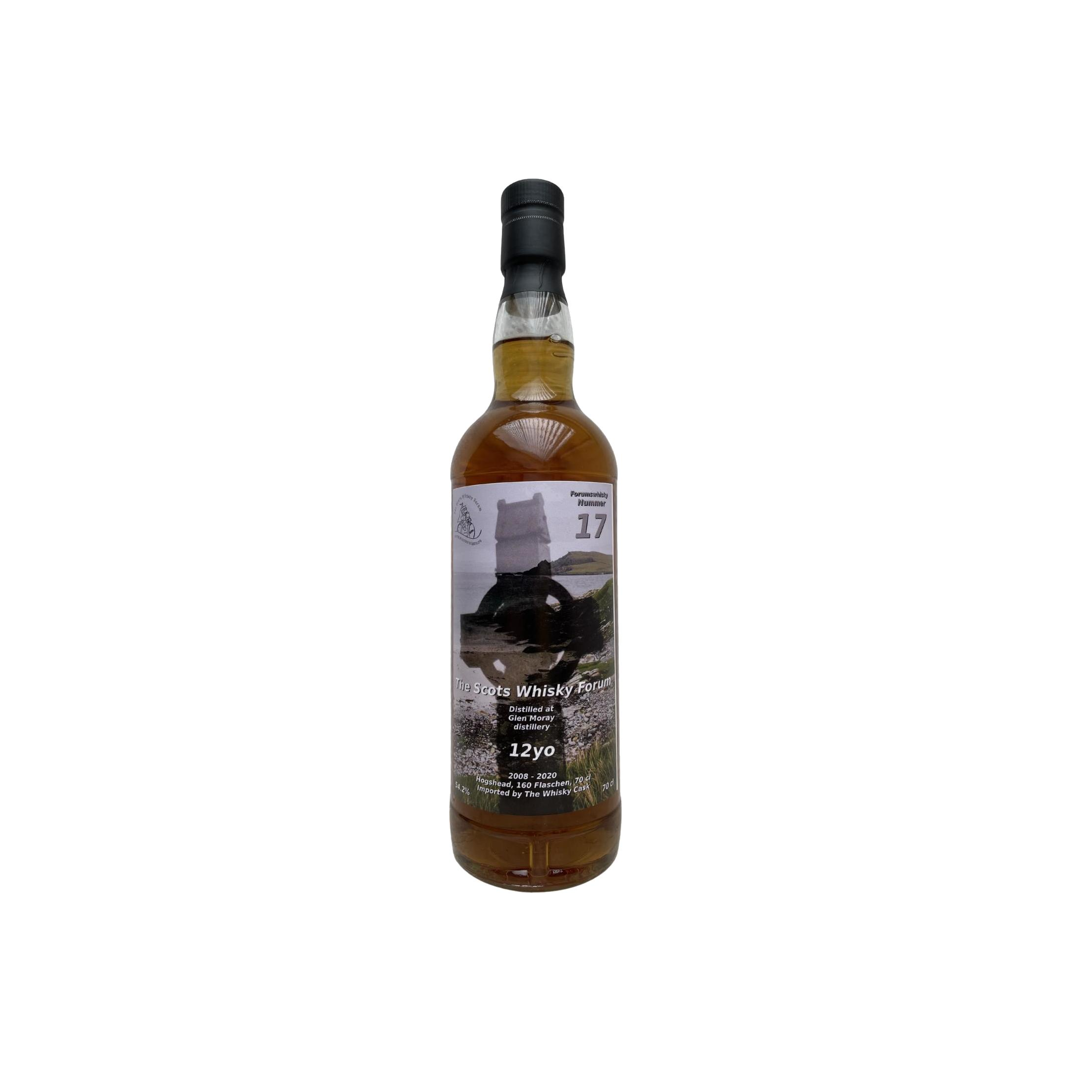 Glen Moray 2008 12 Years Single Malt Whisky