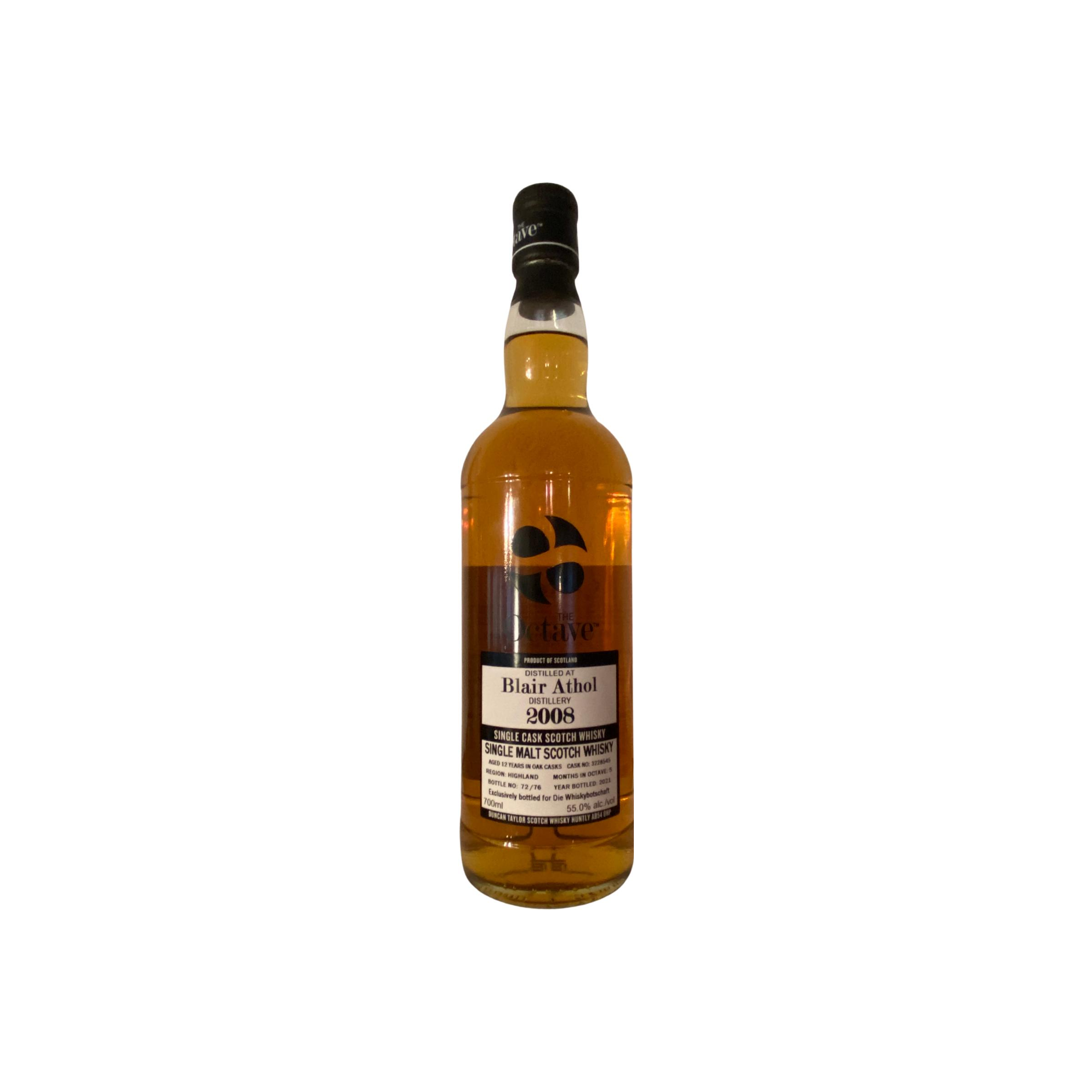 Blair Athol The Octave 2008 12 Years Single Malt Whisky