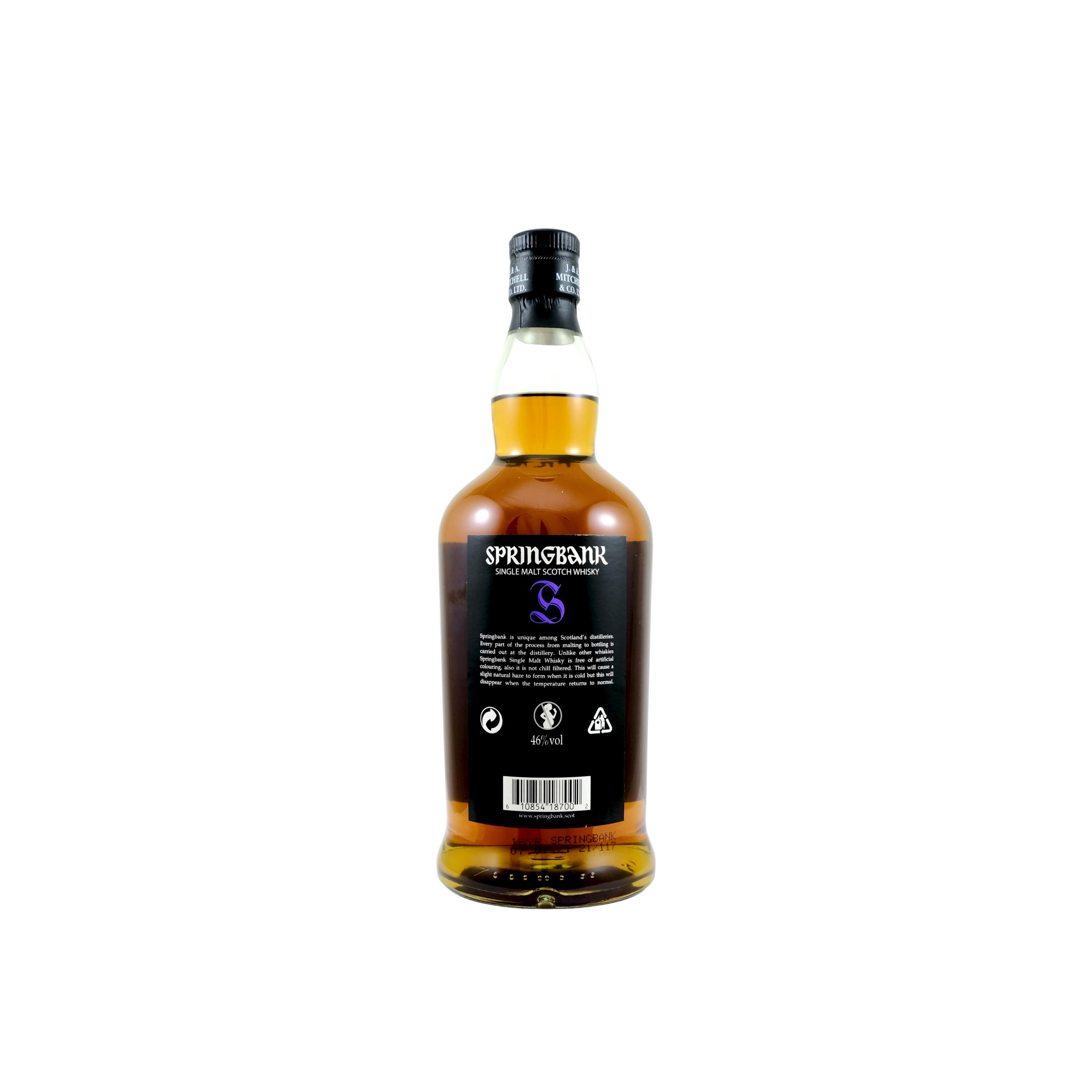Springbank 18 Years Single Malt Whisky 2