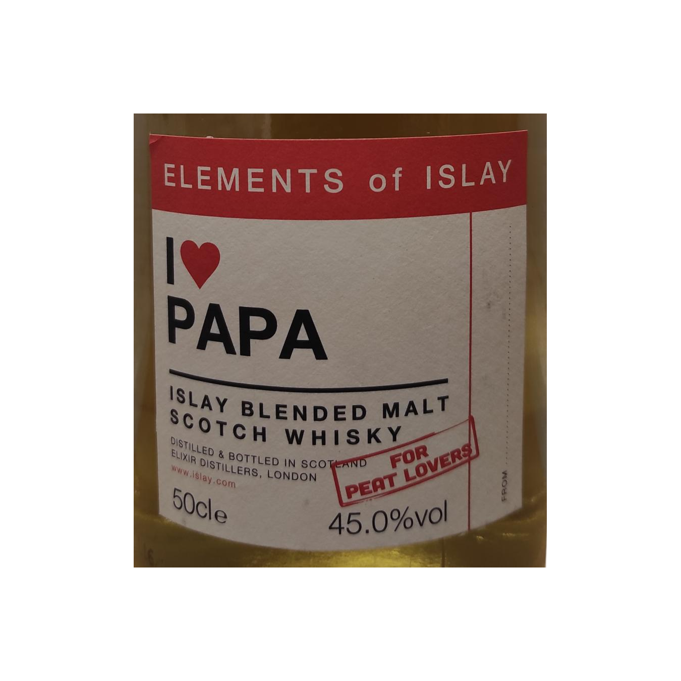 Islay Blended Malt Scotch Whisky I ♥  Papa ElD 2