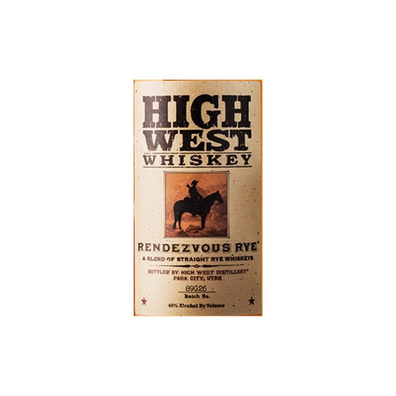 High West Rye Whisky