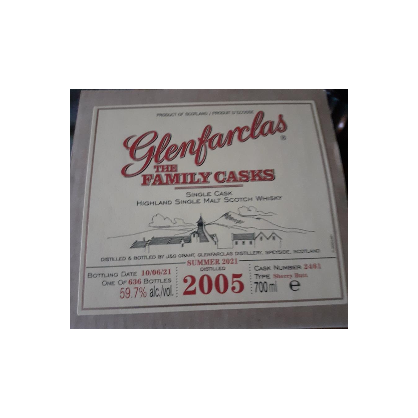 Glenfarclas 2005 Single Malt Whisky 3