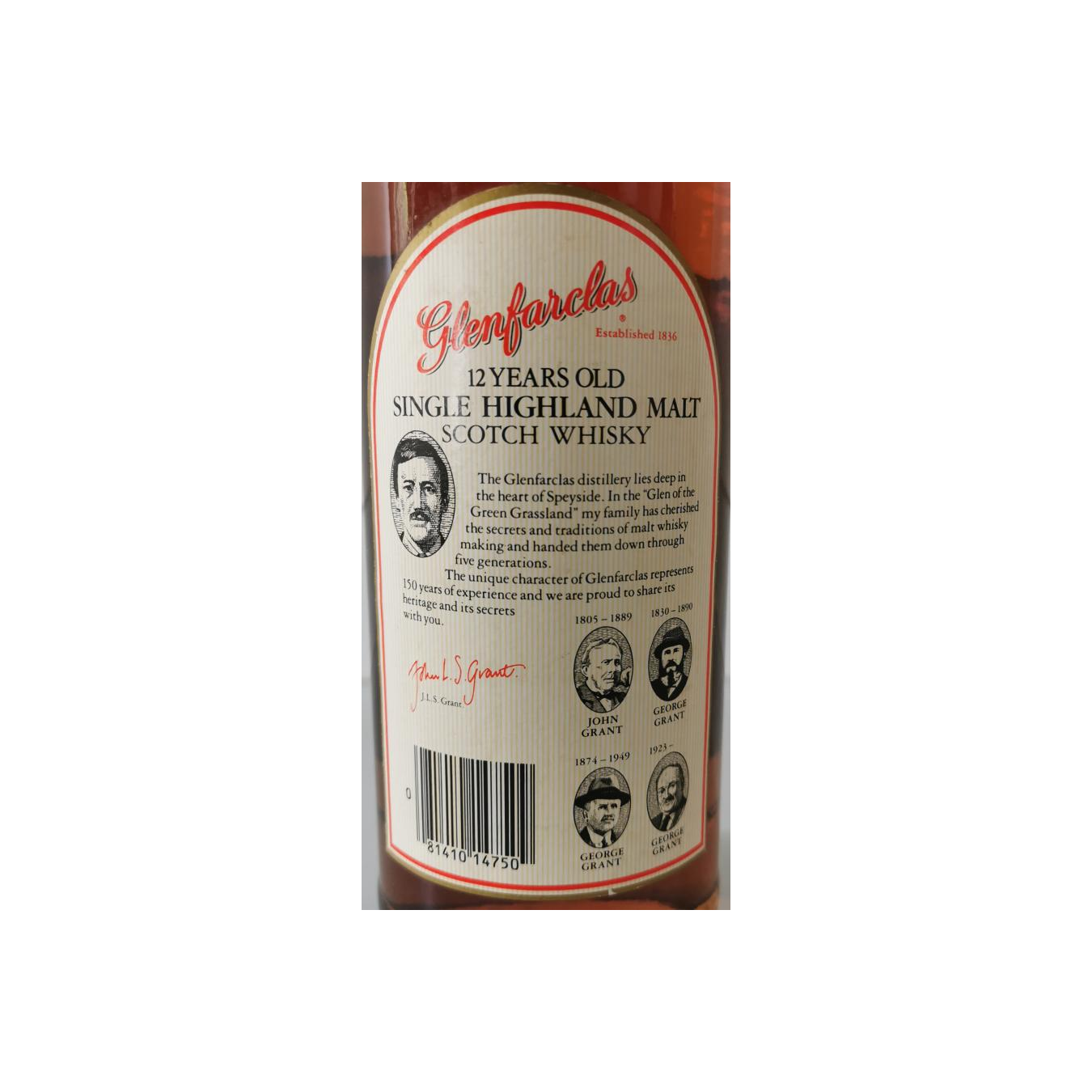 Glenfarclas 12 Years Single Malt Whisky 3