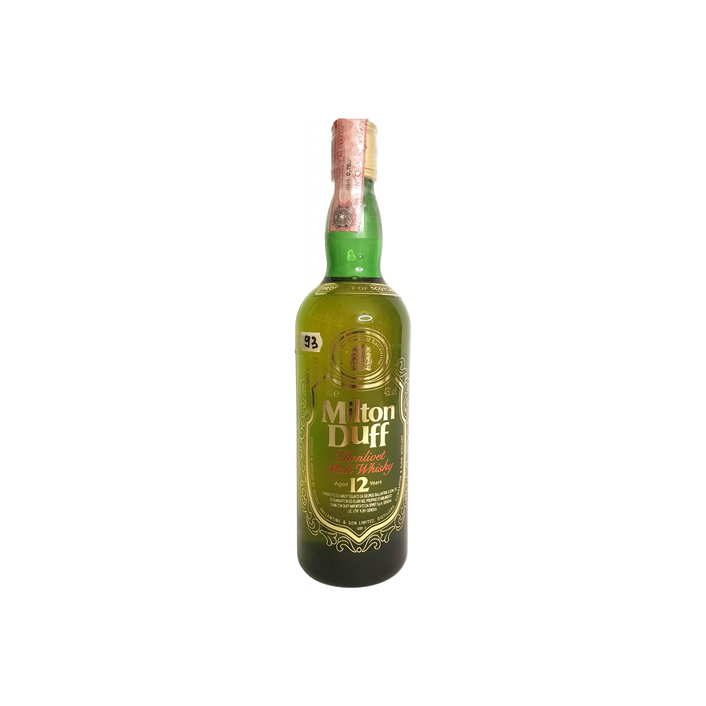 Miltonduff 12 Years Single Malt Whisky