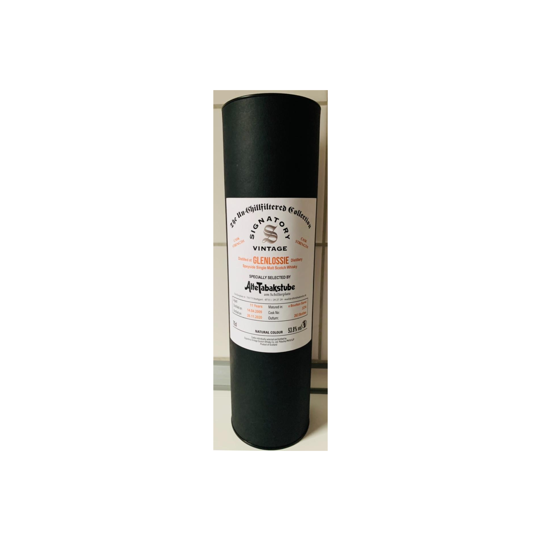 Glenlossie The Un-Chillfiltered Collection 2009 11 Years Single Malt Whisky 2