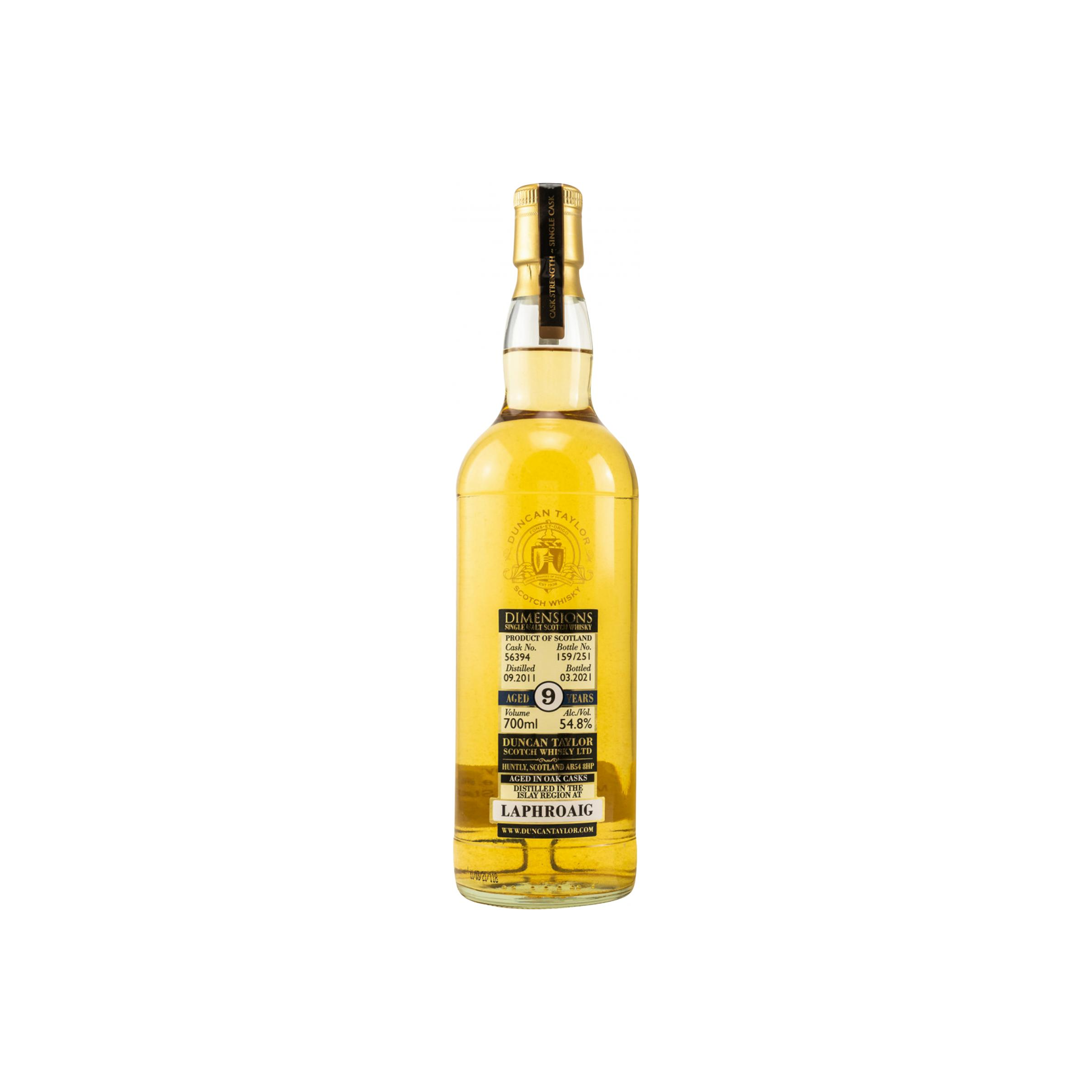 Laphroaig Dimensions 2011 9 Years Single Malt Whisky