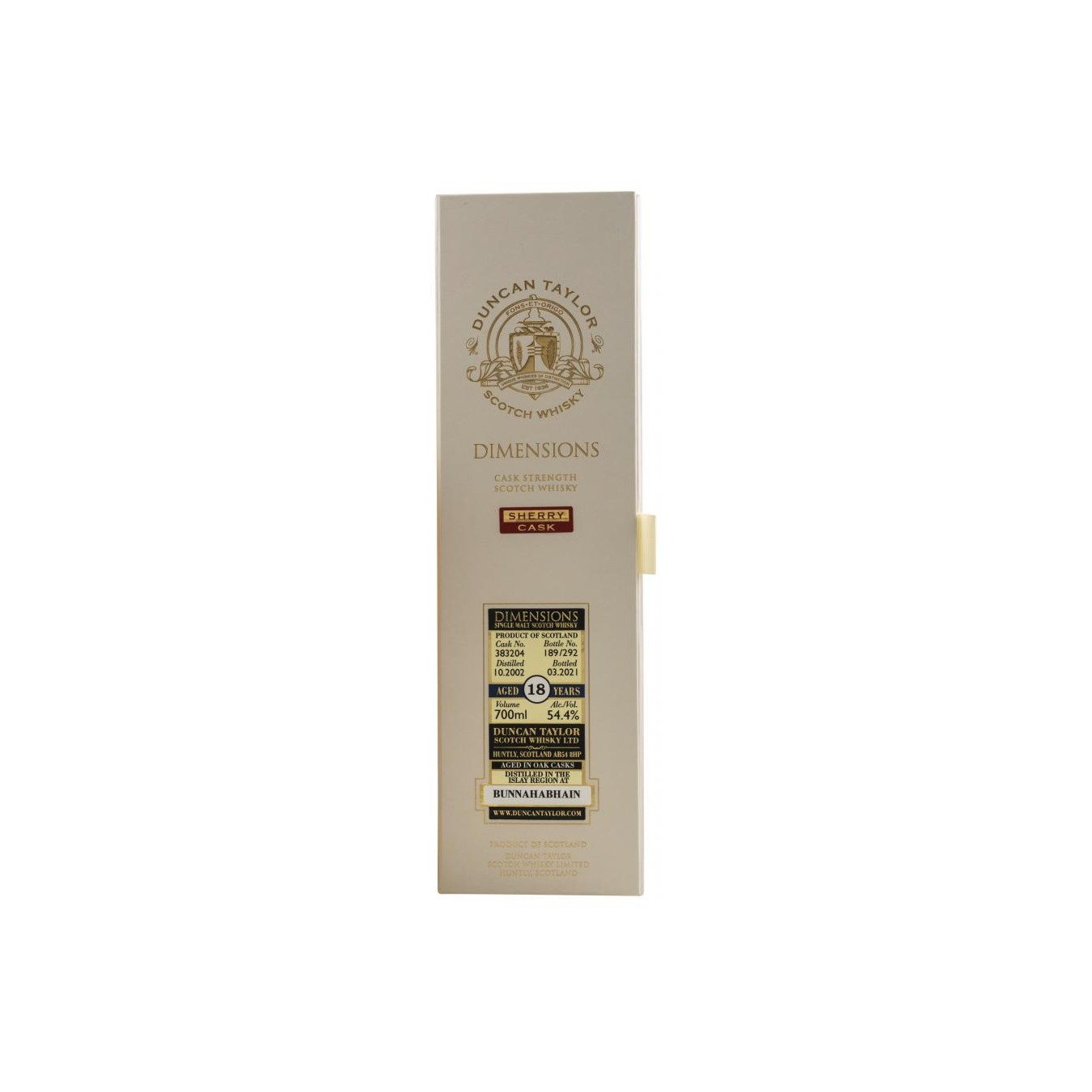 Bunnahabhain Dimensions 2002 18 Years Single Malt Whisky 2