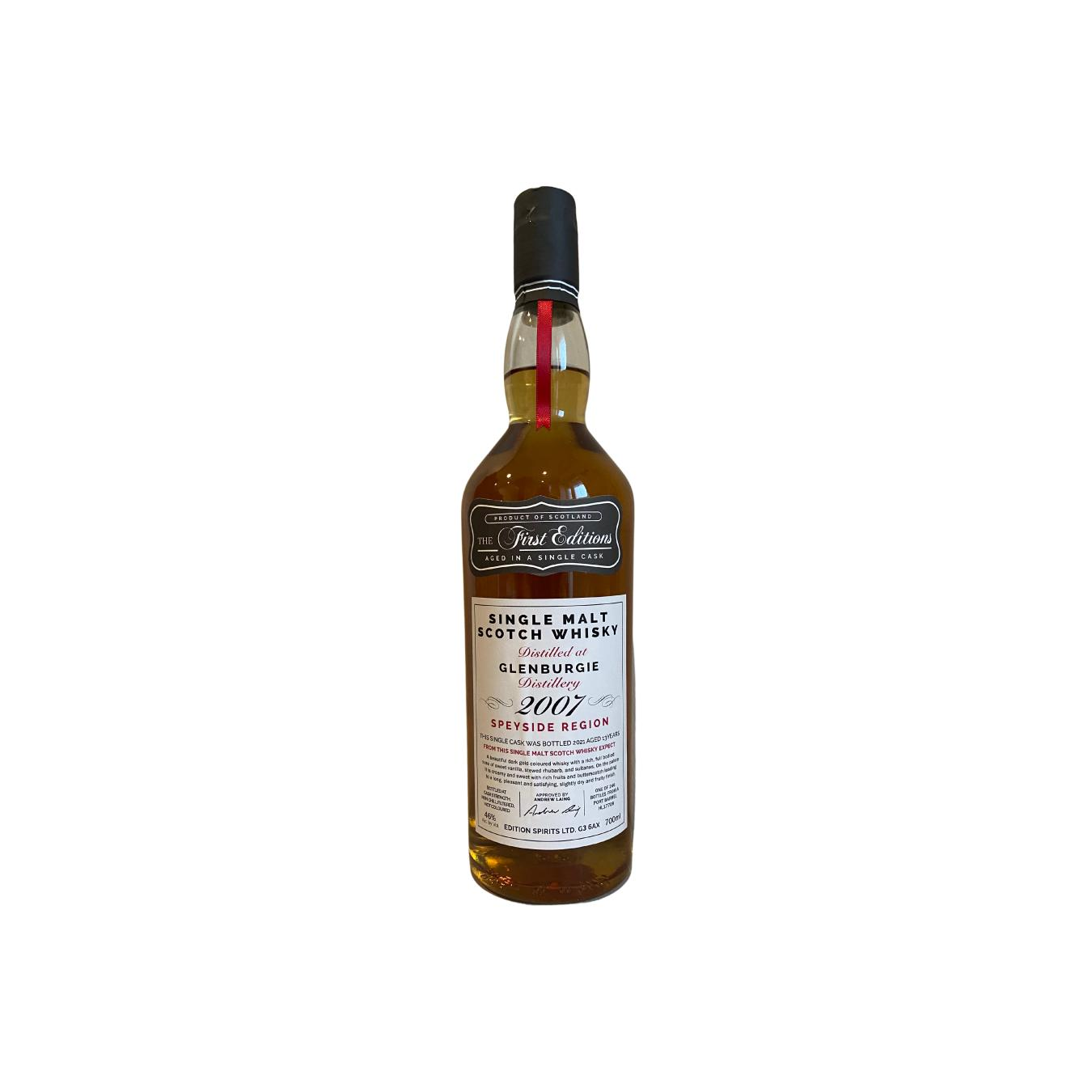 Glenburgie The First Editions 2007 13 Years Single Malt Whisky