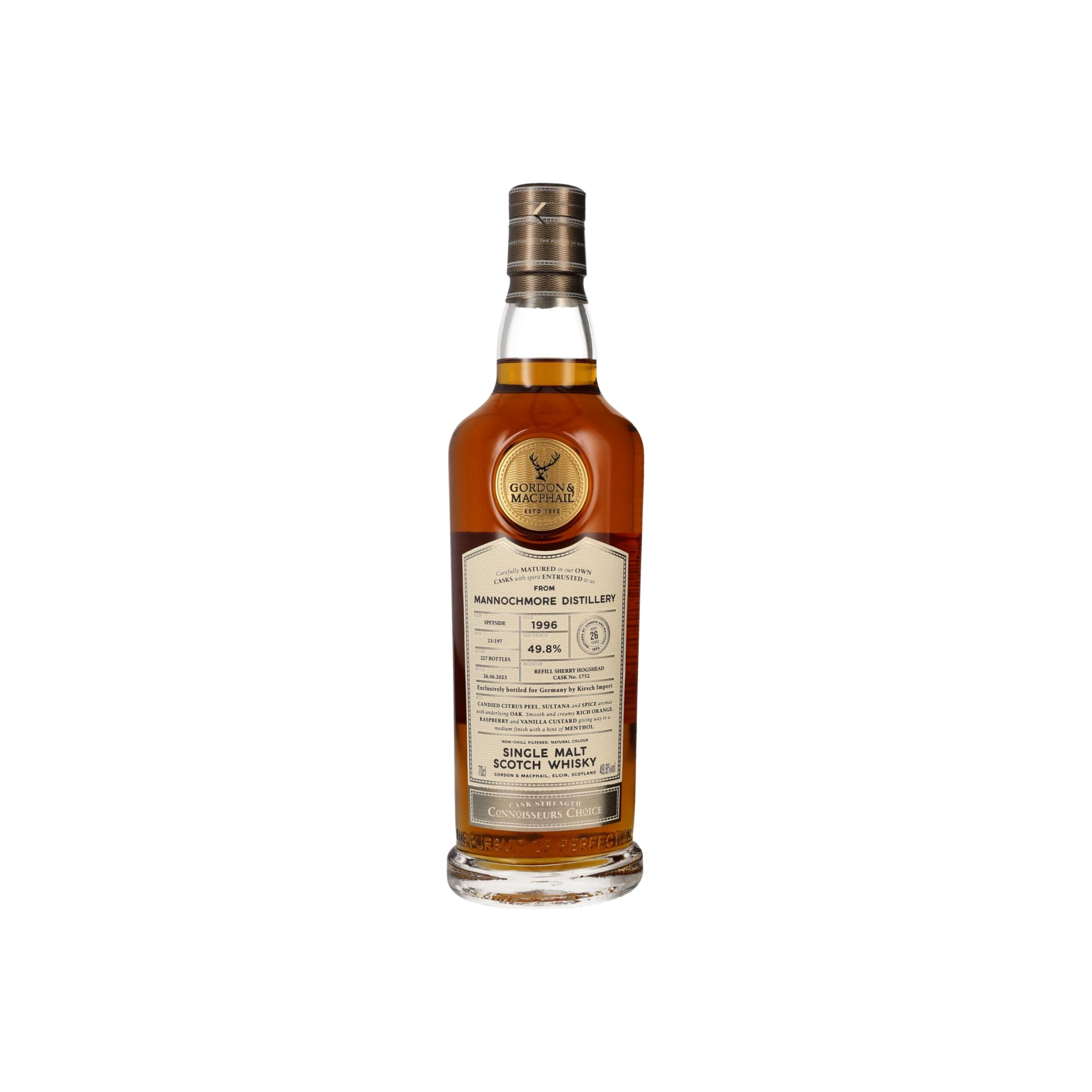 Mannochmore Connoisseurs Choice - Cask Strength 1996 26 Years Single Malt Whisky