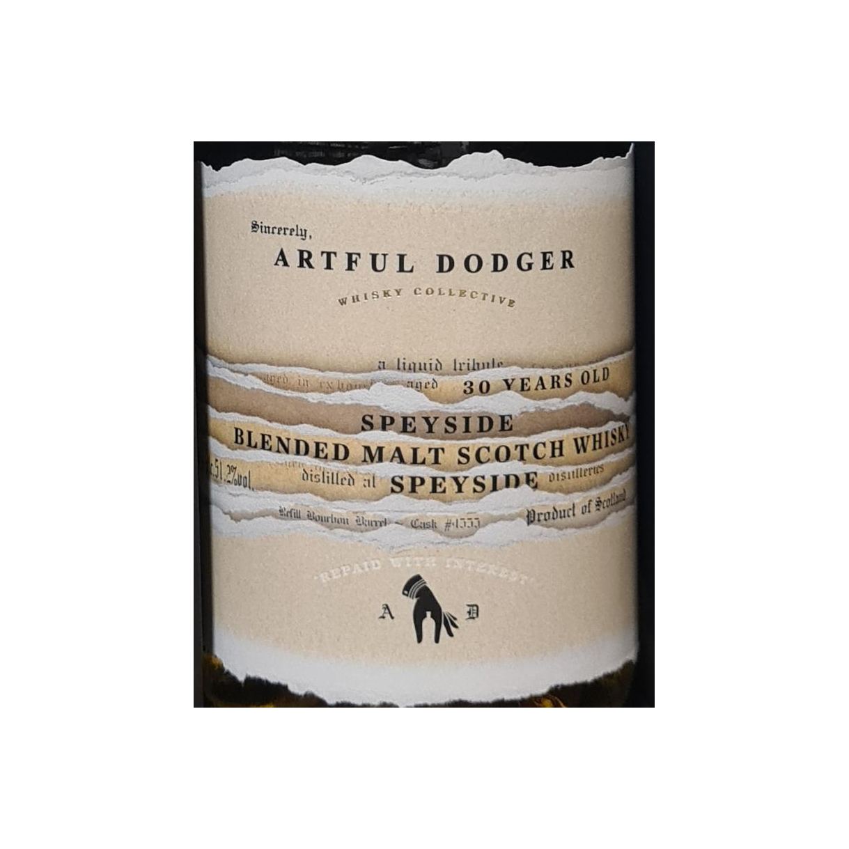 Speyside Blended Malt Scotch Whisky 1989 ADWC 2