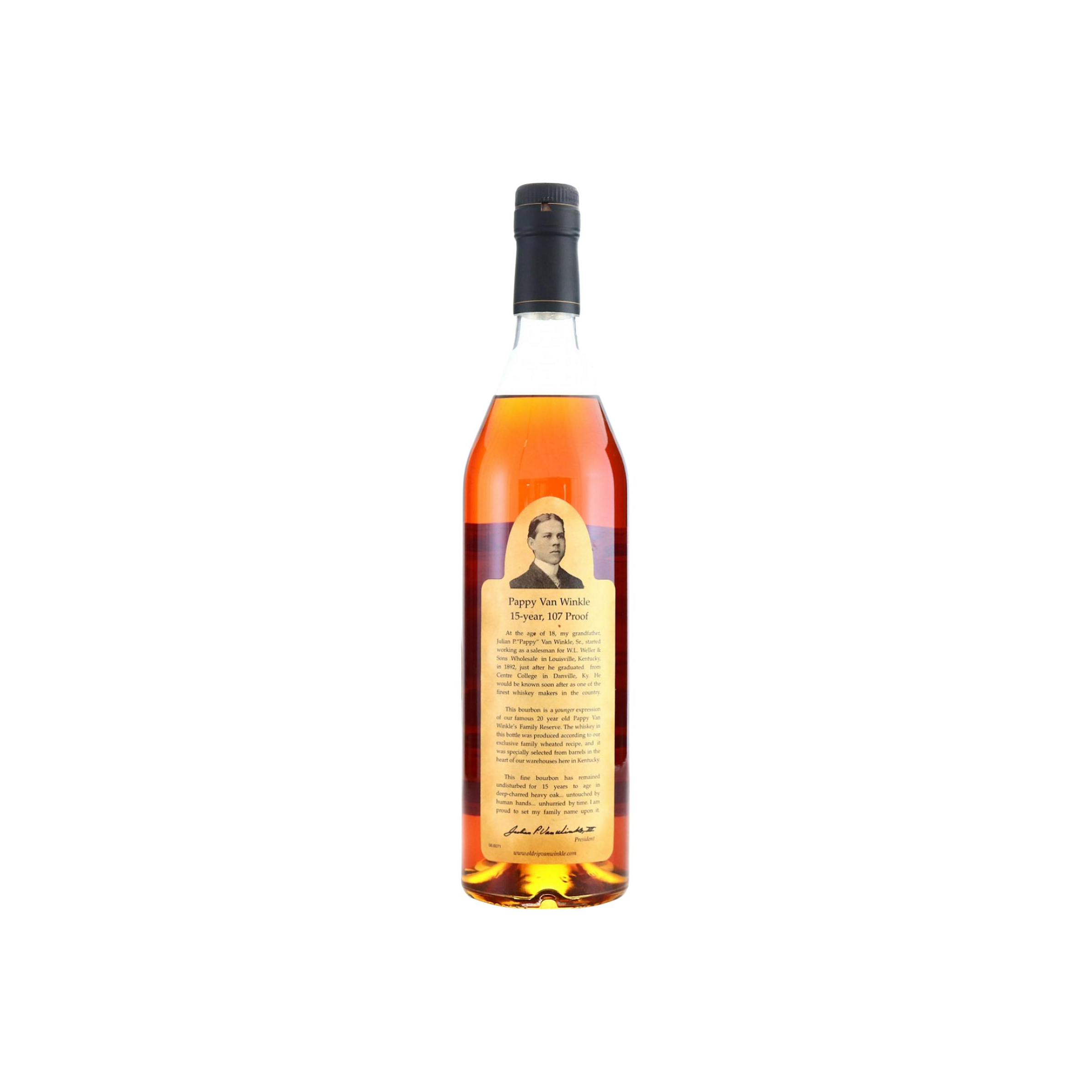 Pappy Van Winkle's 15 Years Single Malt Whisky 2