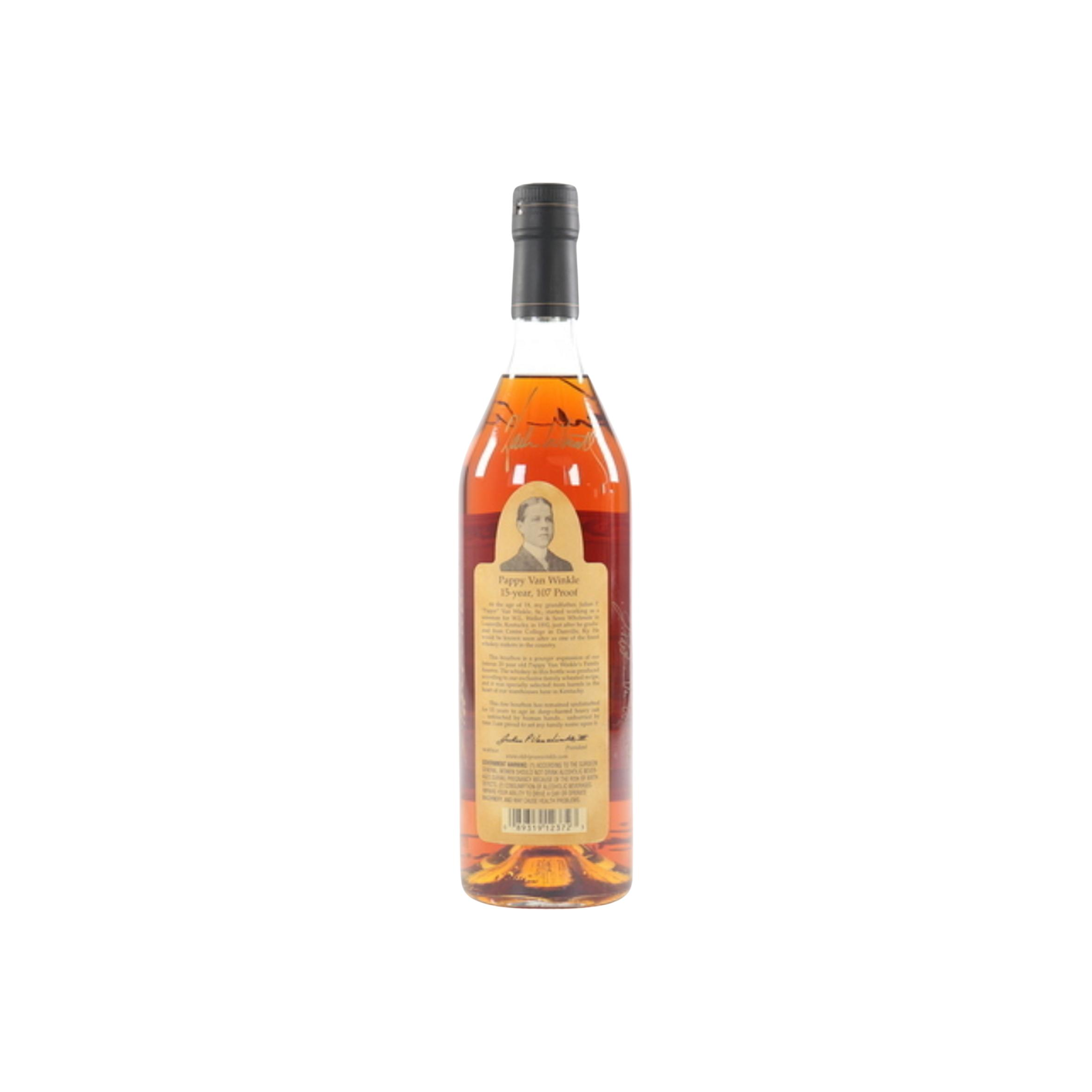 Pappy Van Winkle's 15 Years Bourbon Whisky 2