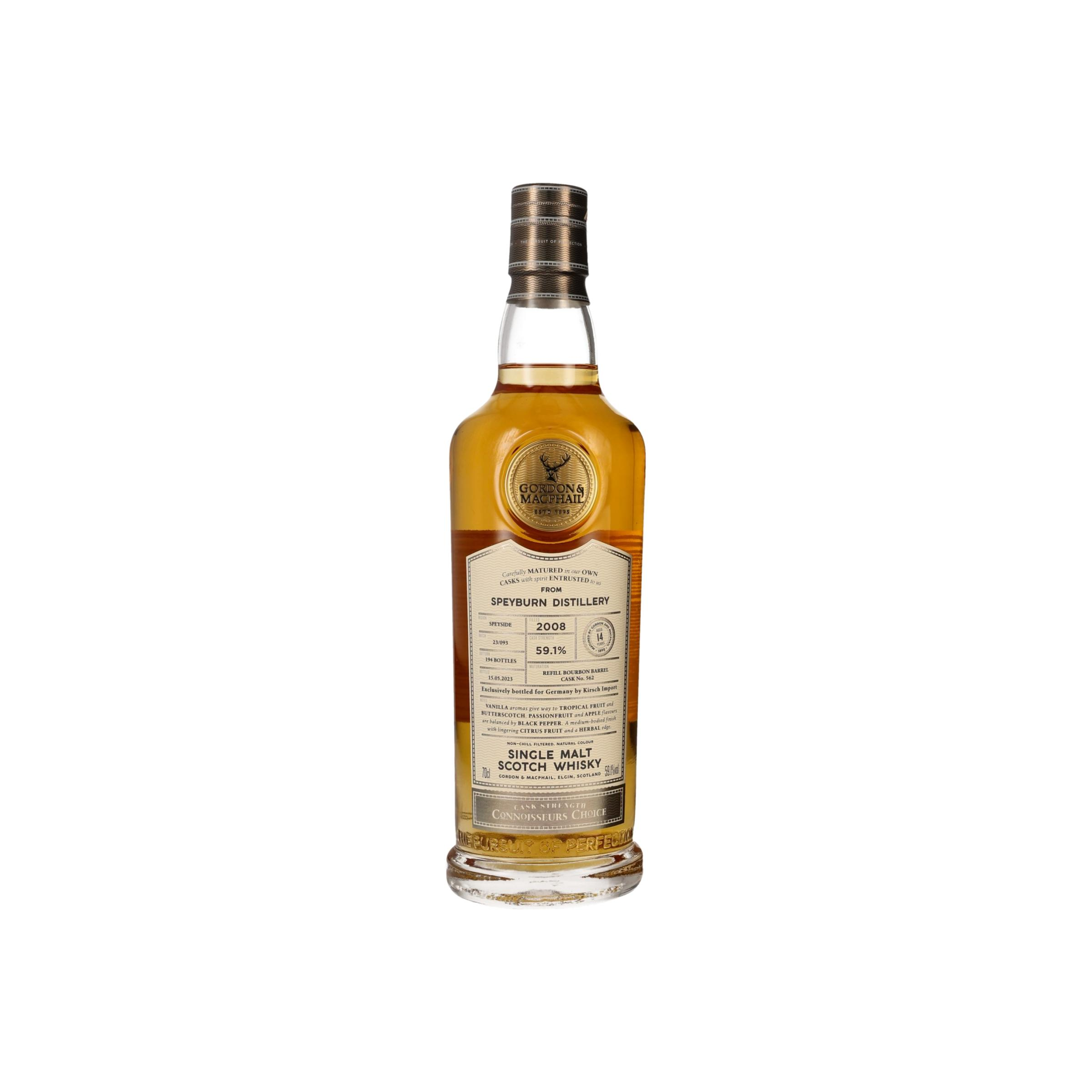 Speyburn Connoisseurs Choice - Cask Strength 2008 14 Years Single Malt Whisky