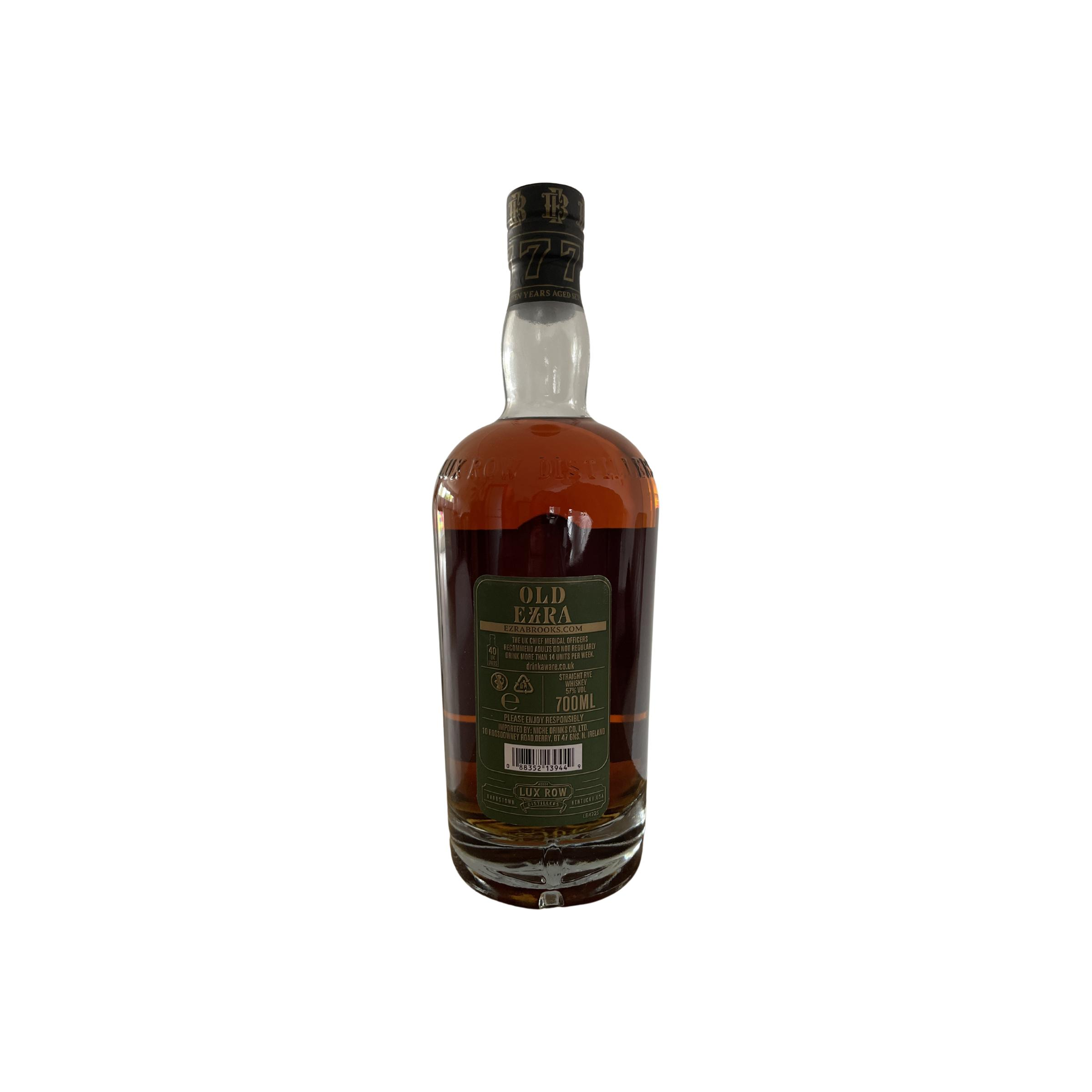 Old Ezra 7 Years Rye Whisky 2