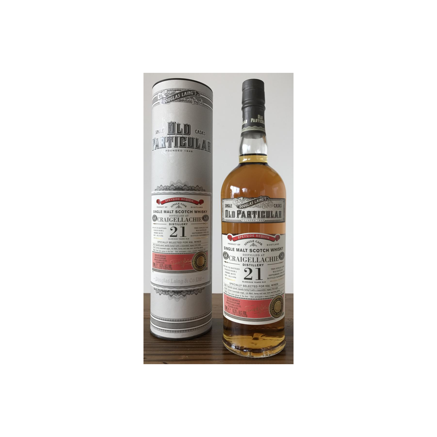 Craigellachie Old Particular 1995 21 Years Single Malt Whisky 3