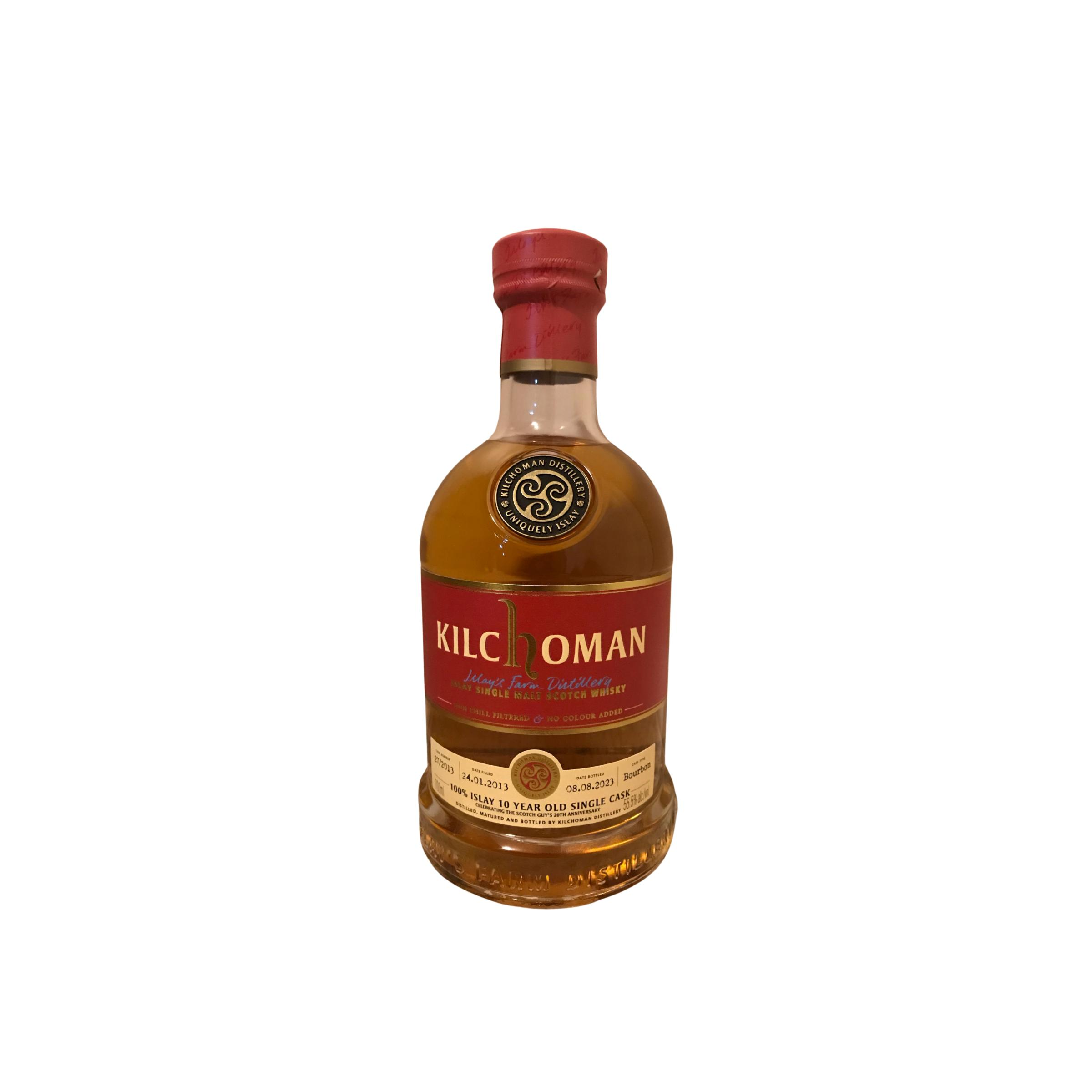 Kilchoman Single Cask 2013 10 Years Single Malt Whisky
