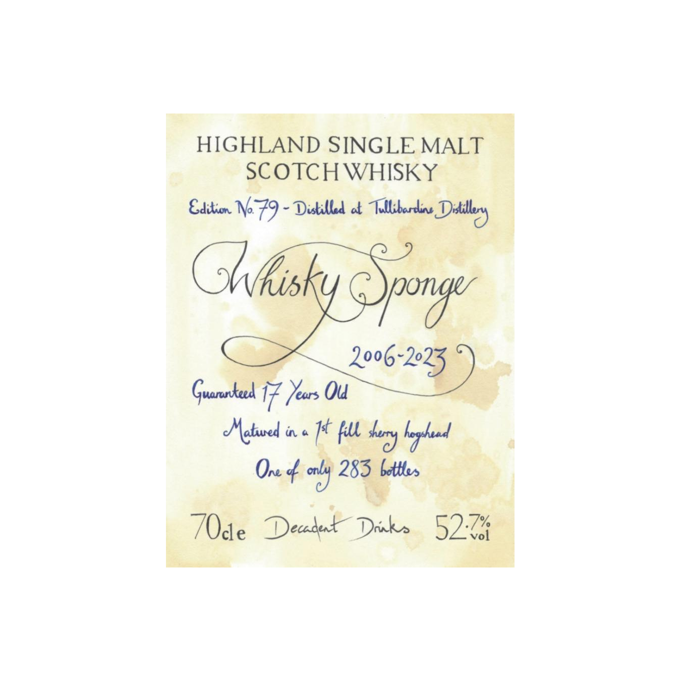 Tullibardine 2006 17 Years Single Malt Whisky 3