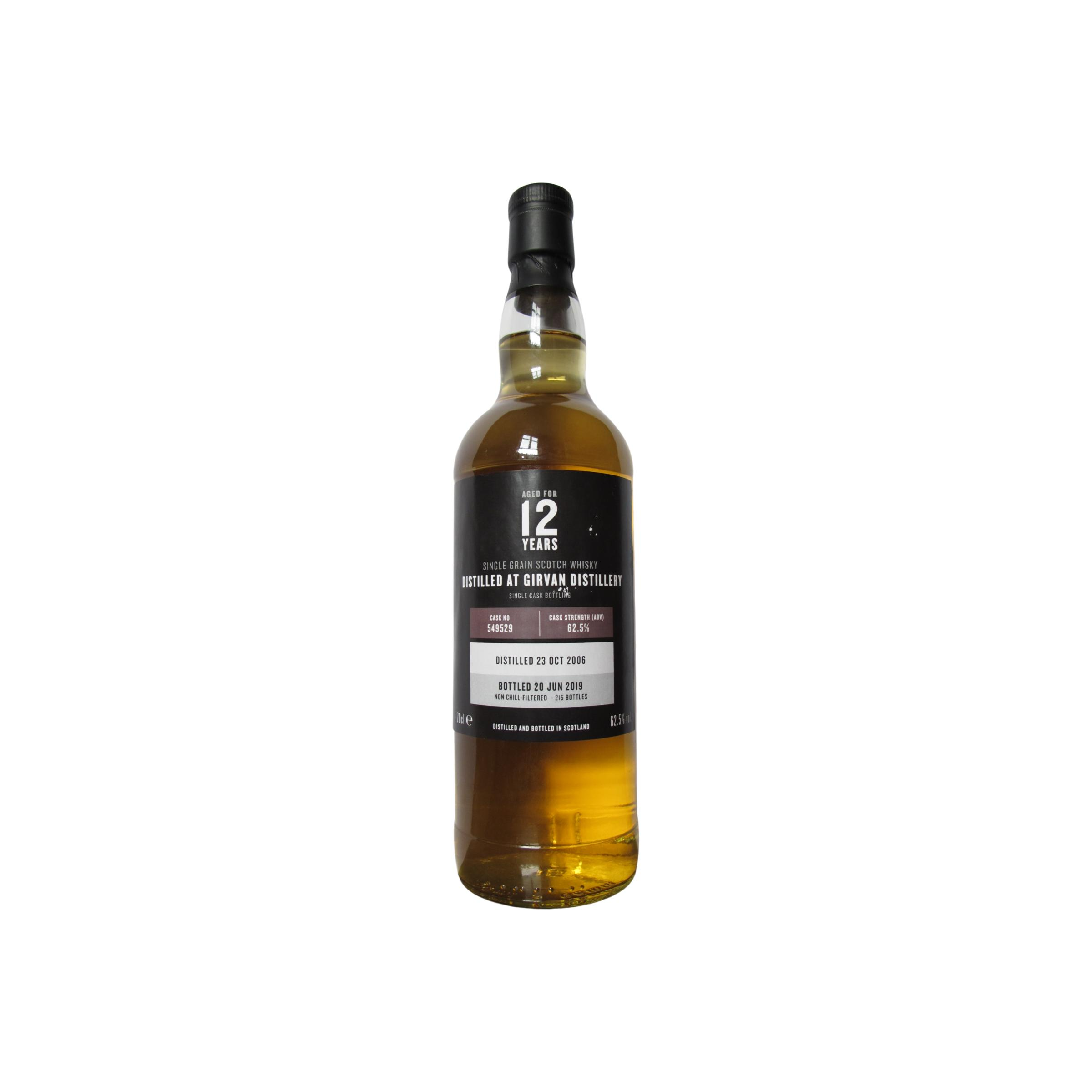 Girvan 2006 12 Years Single Grain Whisky
