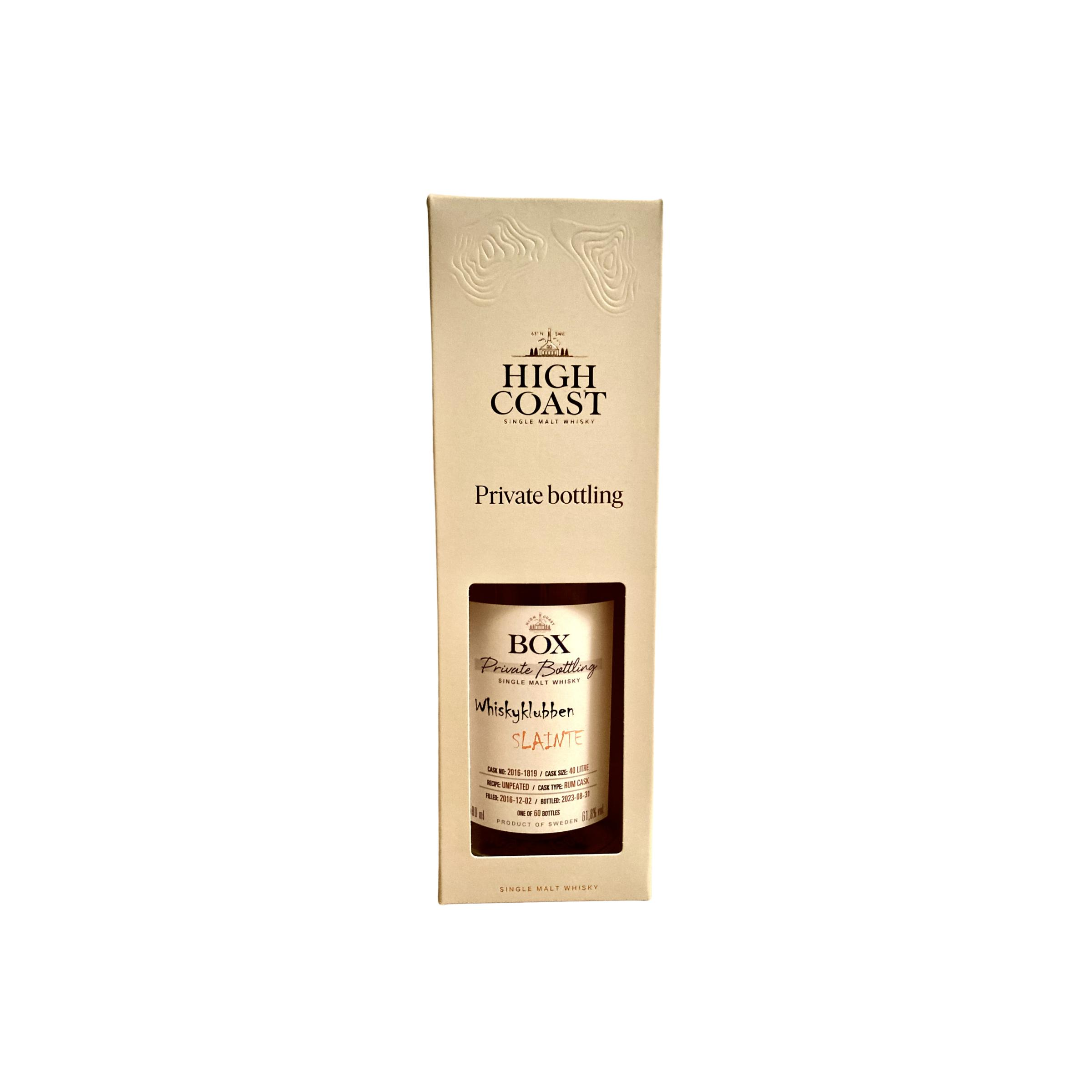 Box Private Bottling 2016 Single Malt Whisky 2
