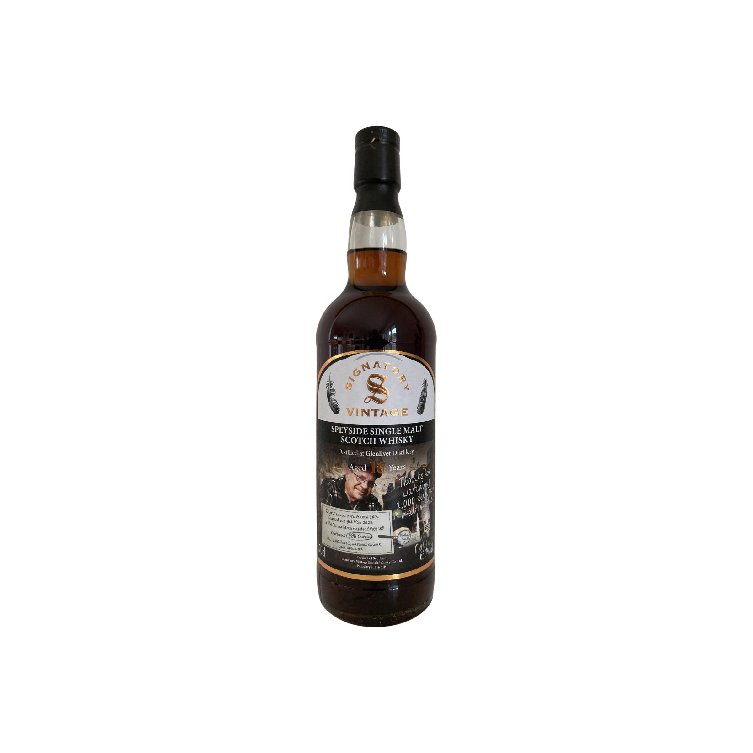The Glenlivet 2007 16 Years Single Malt Whisky
