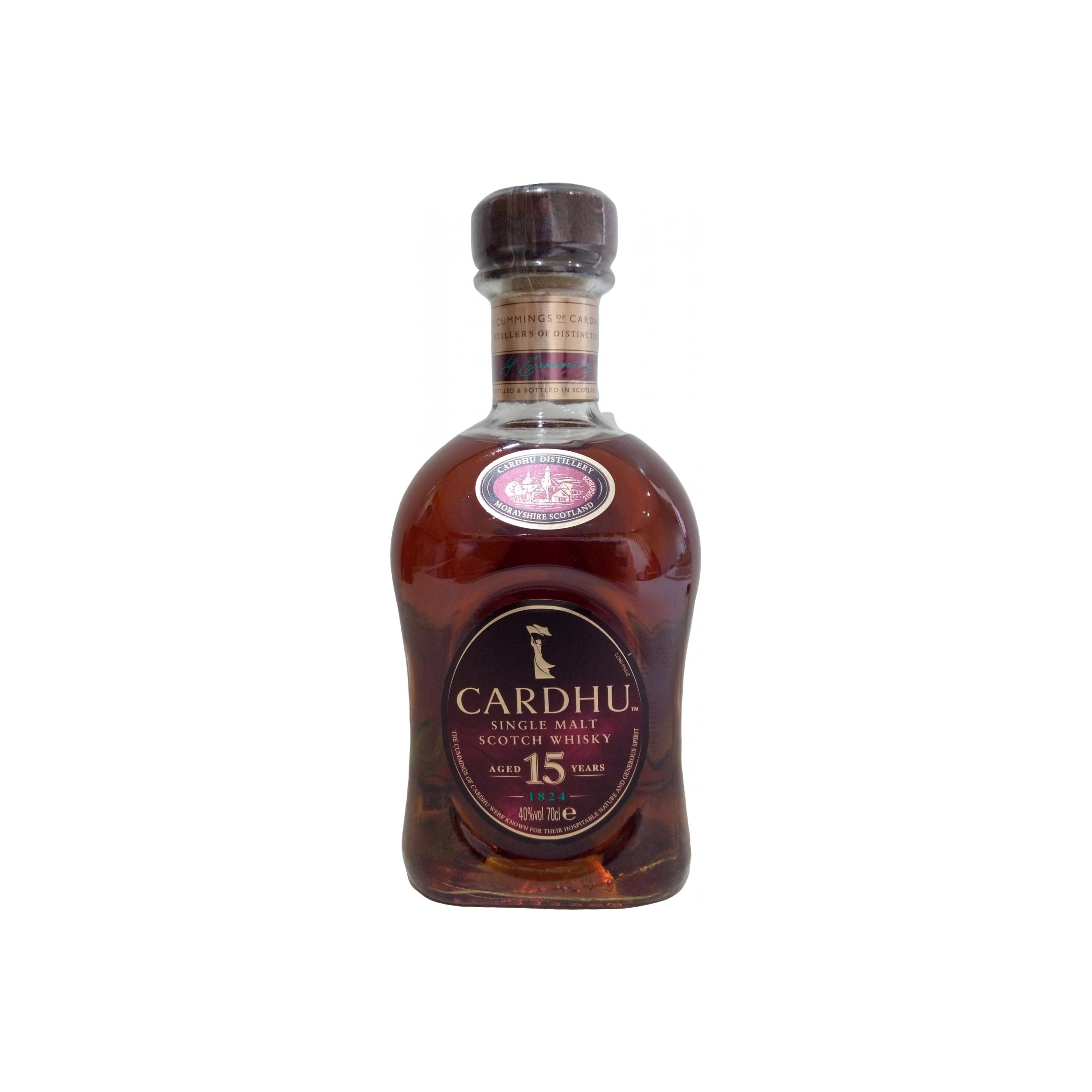 Cardhu 15 Years Single Malt Whisky