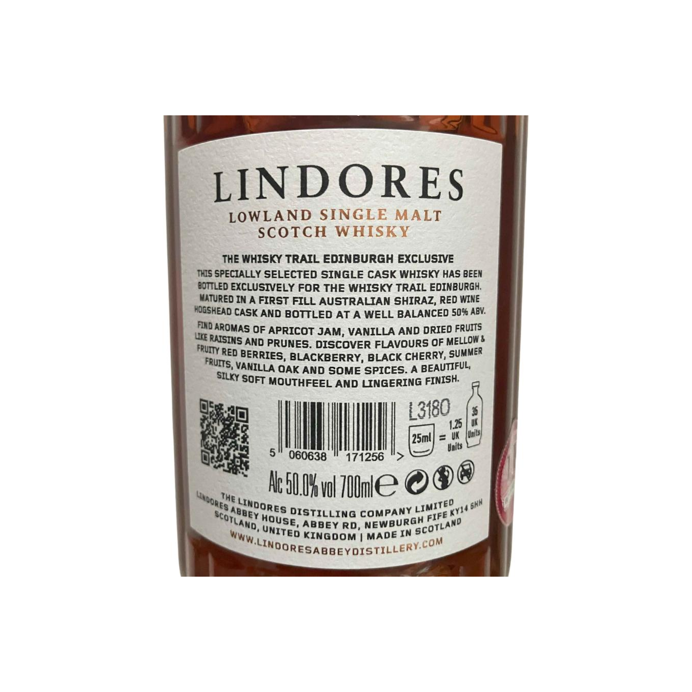 Lindores Abbey 2018 Single Malt Whisky