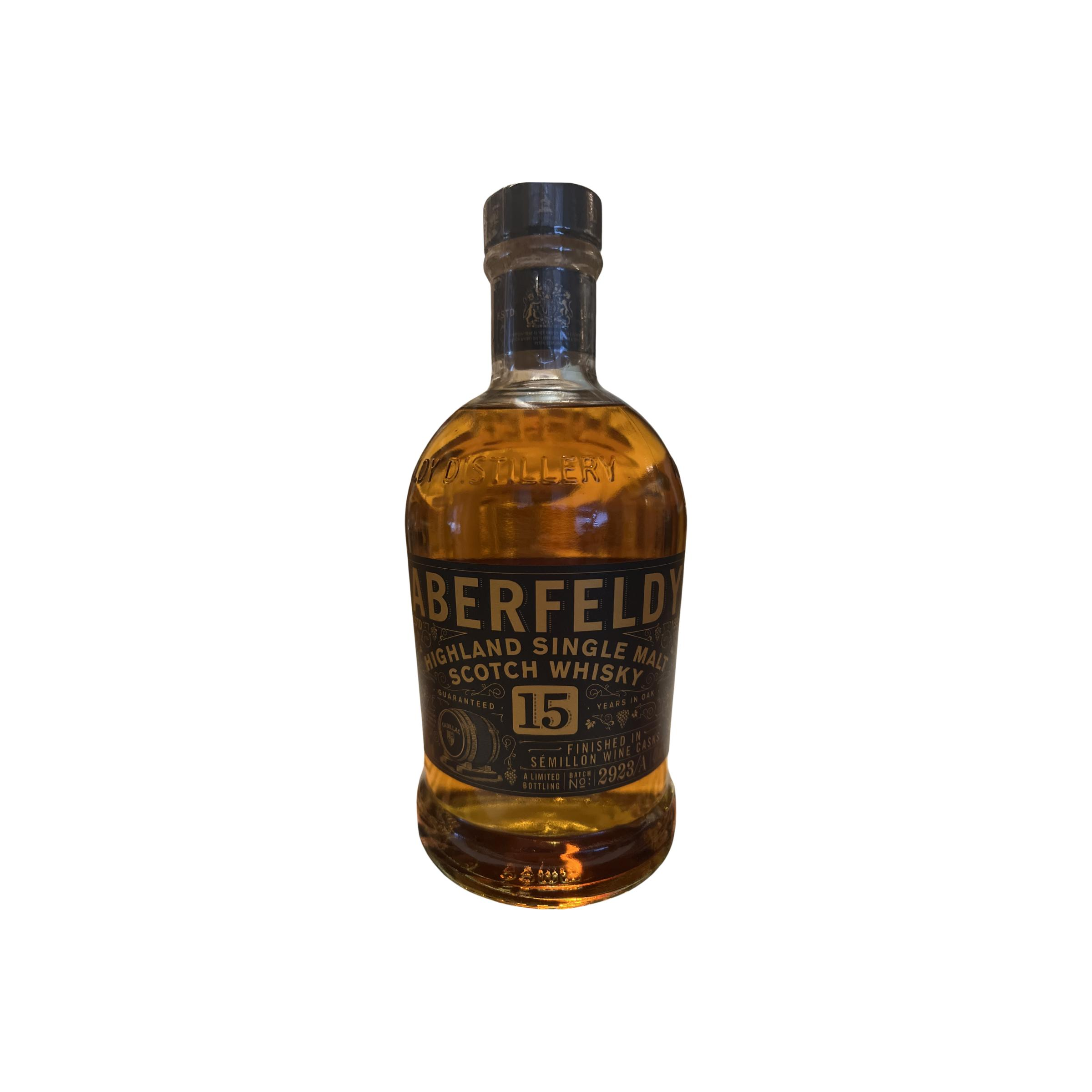 Aberfeldy 15 Years Single Malt Whisky