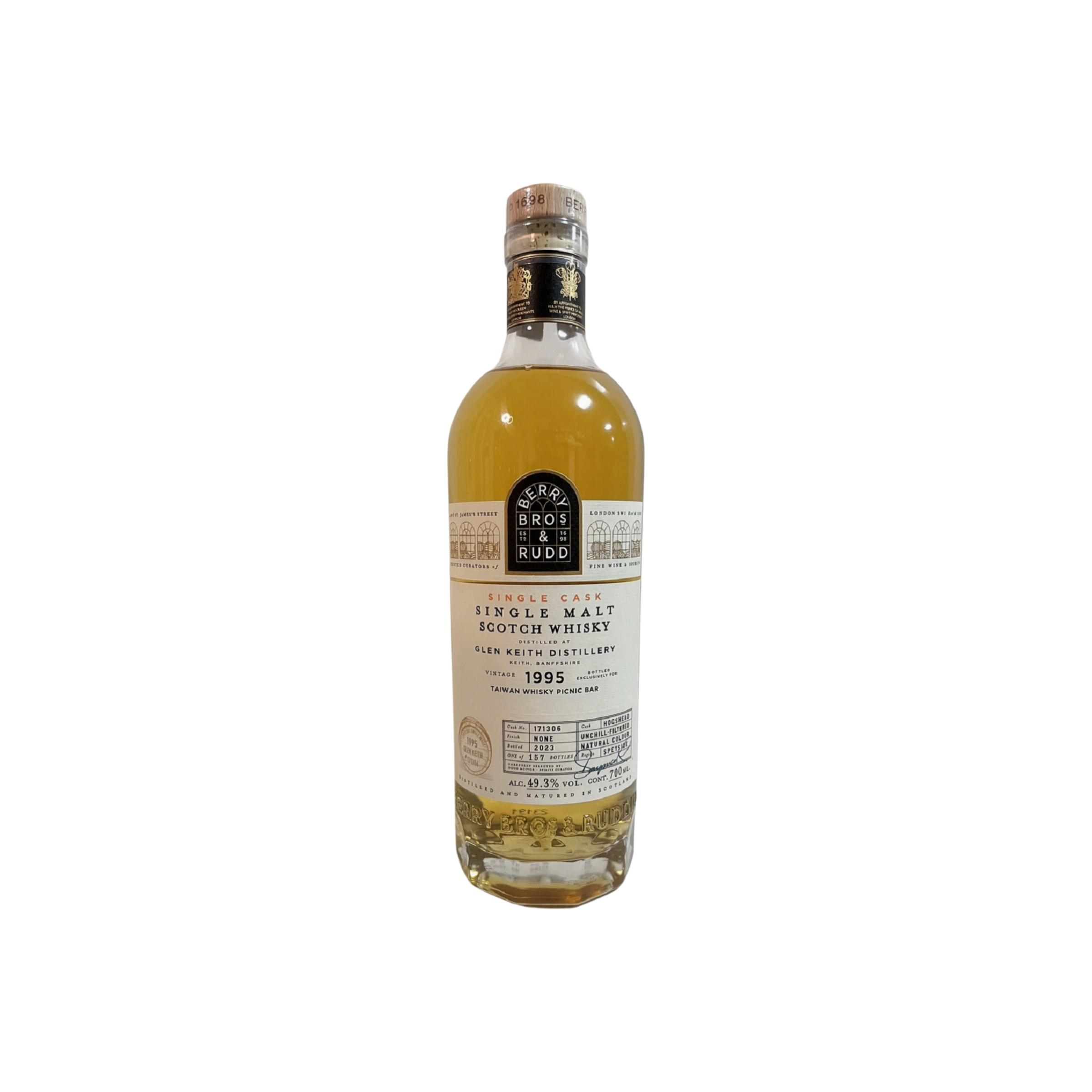 Glen Keith 1995 28 Years Single Malt Whisky