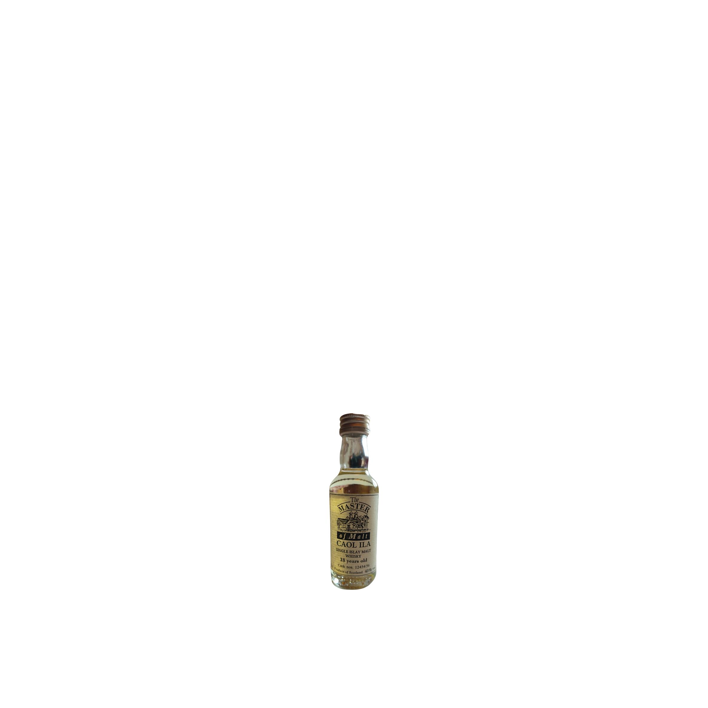 Caol Ila Miniature 18 Years Single Malt Whisky