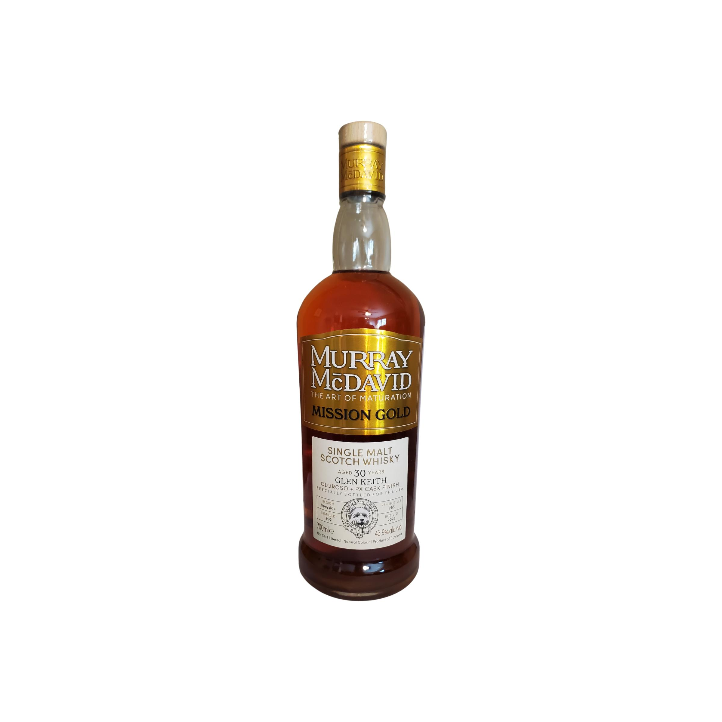 Glen Keith 1992 30 Years Single Malt Whisky