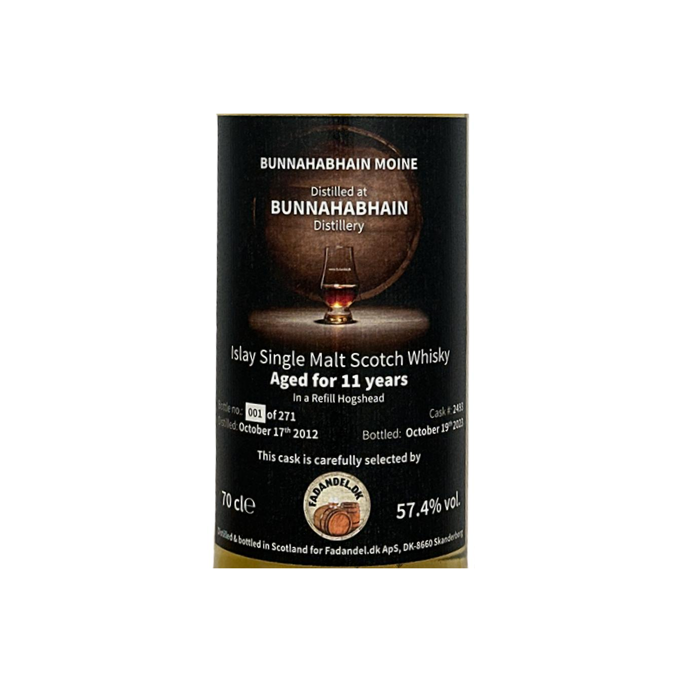 Bunnahabhain 2012 11 Years Single Malt Whisky 2