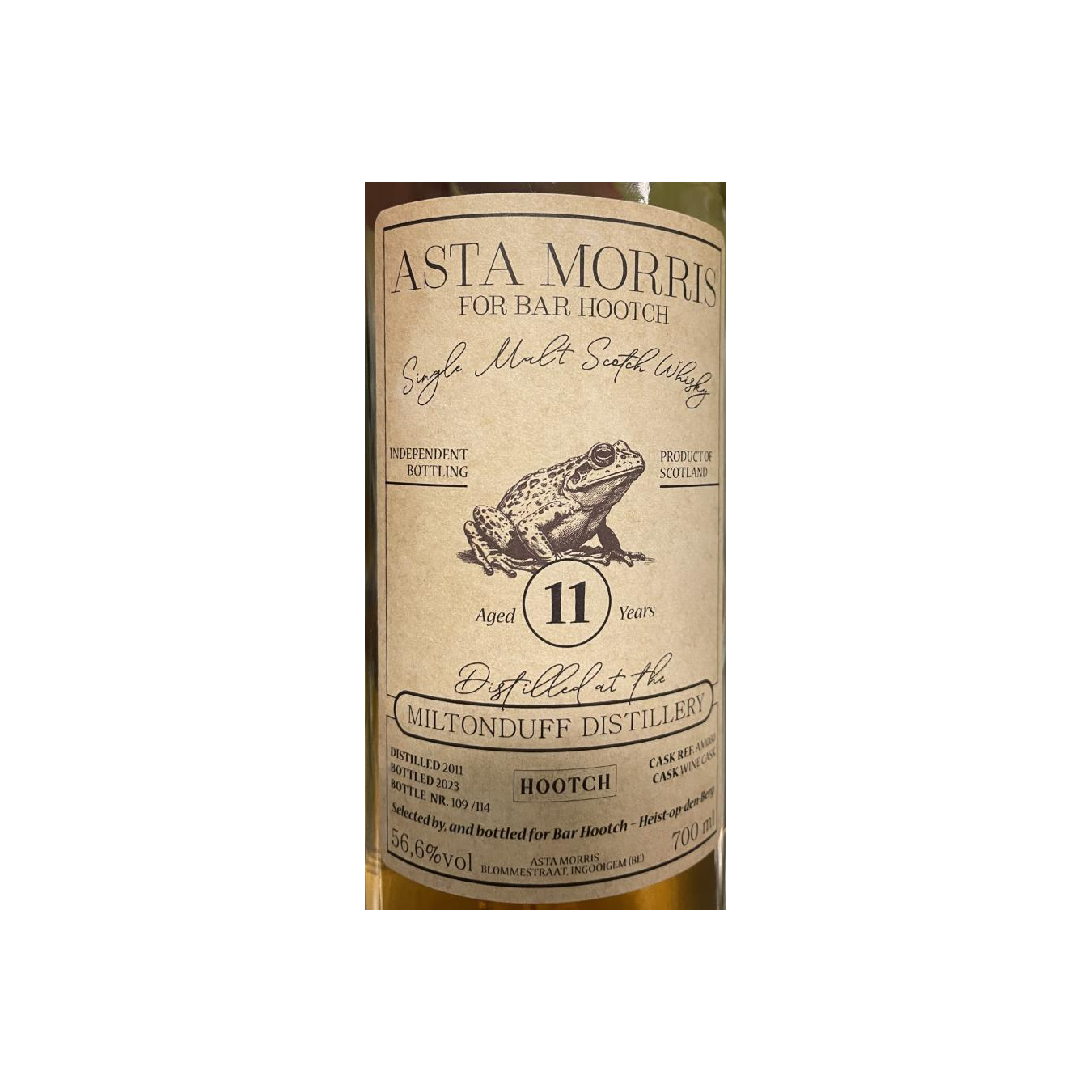 Miltonduff 2011 11 Years Single Malt Whisky