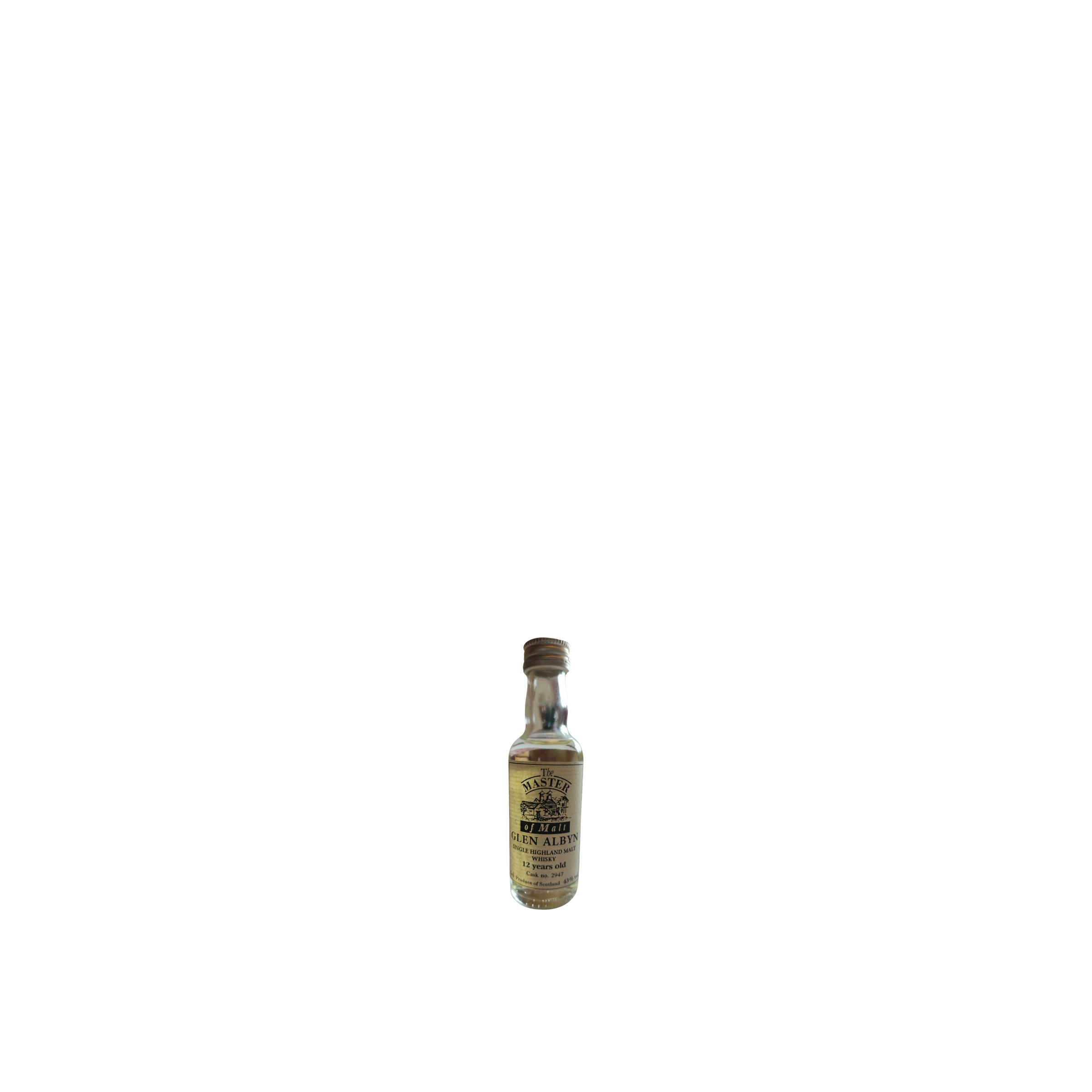 Glen Albyn Miniature 1980 12 Years Single Malt Whisky