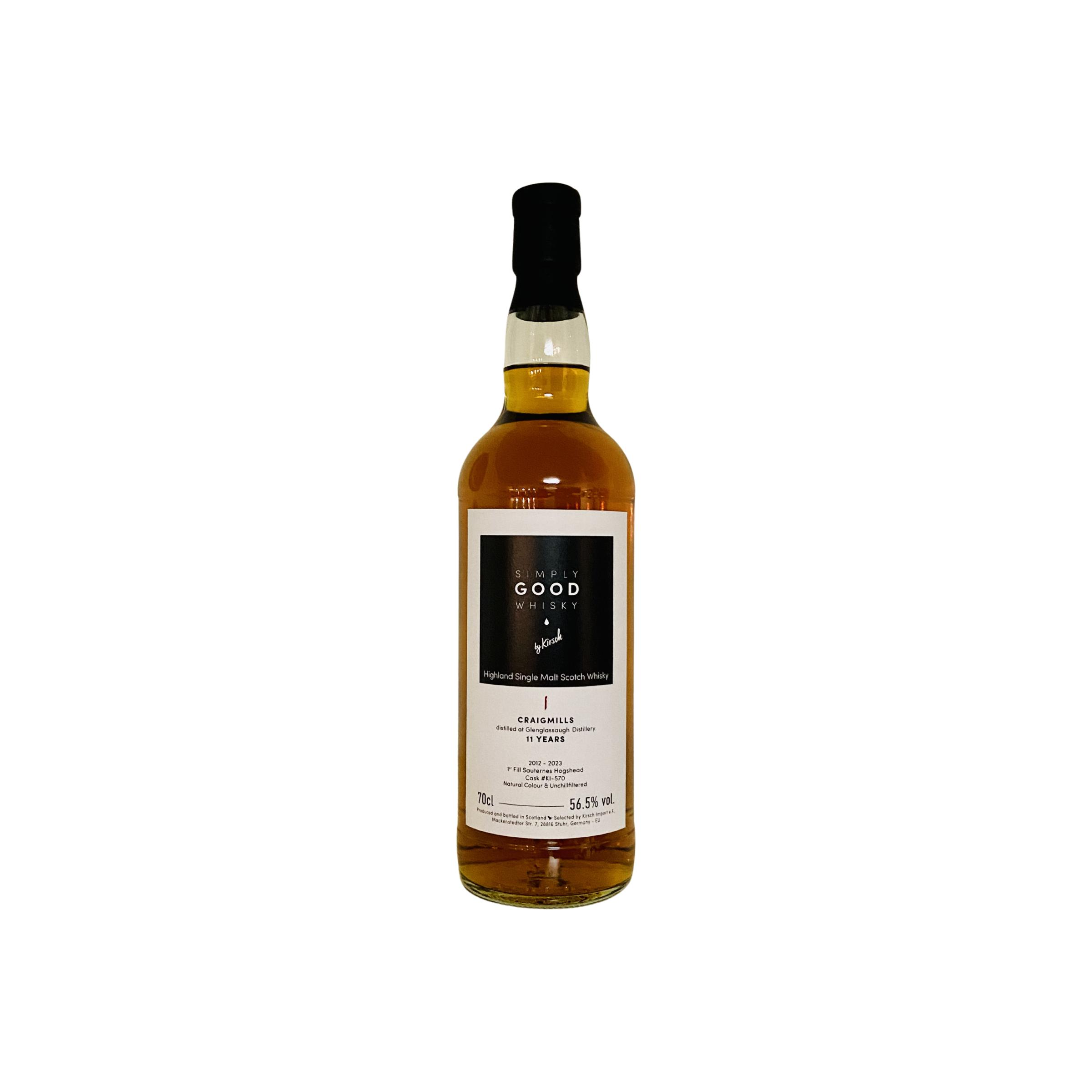 Glenglassaugh 2012 11 Years Single Malt Whisky
