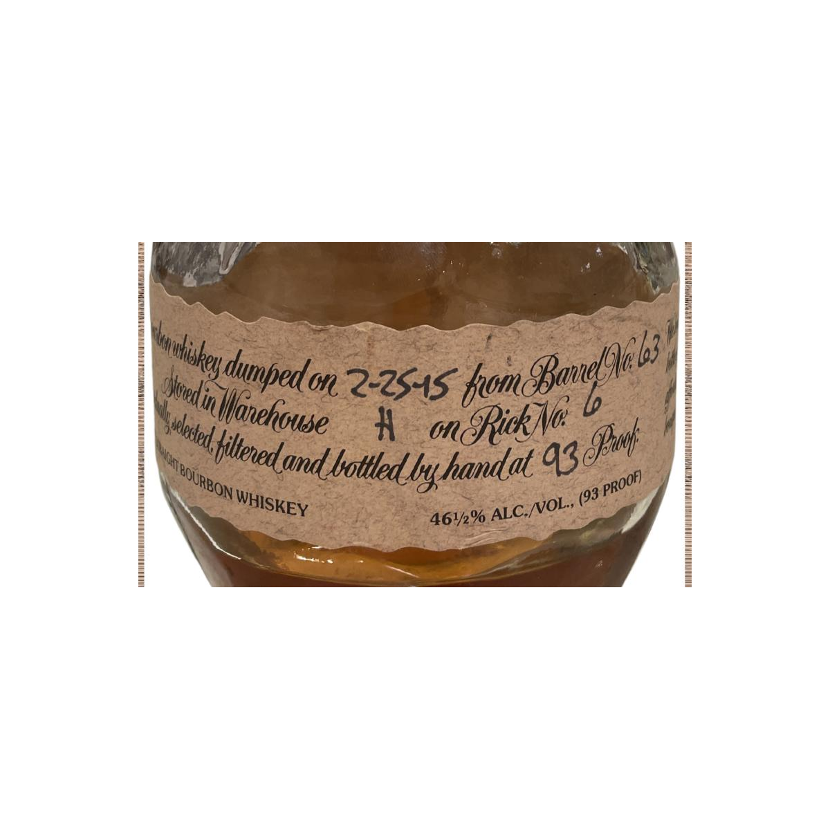 Blanton's Single Barrel Bourbon Whiskey Bourbon Whisky 2