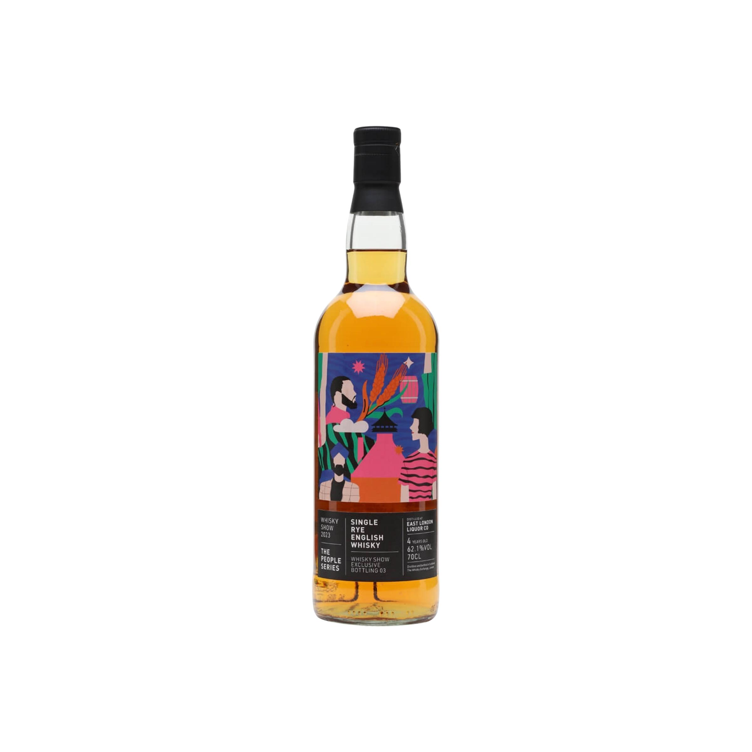 East London Liquor Company 2018 4 Years Rye Whisky
