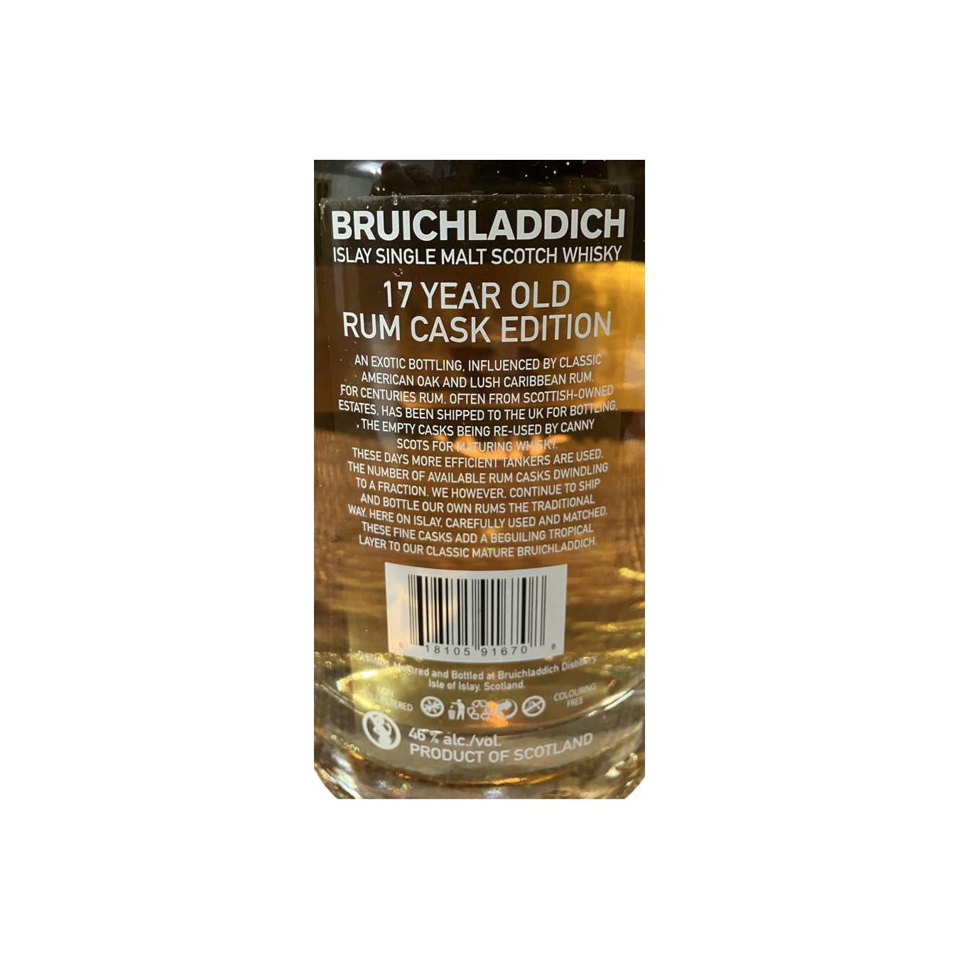 Bruichladdich 17 Years Single Malt Whisky 2