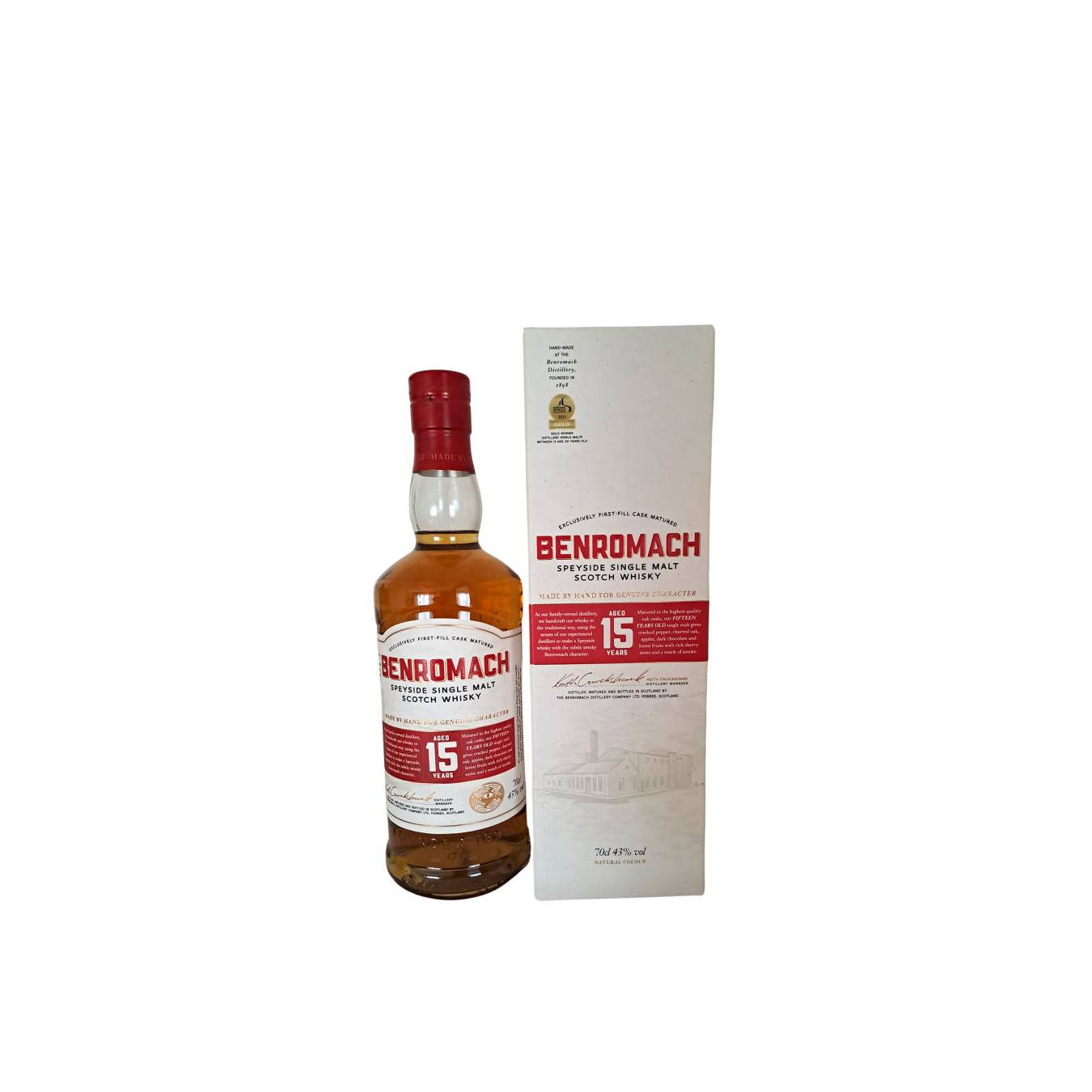 Benromach 15 Years Single Malt Whisky 2