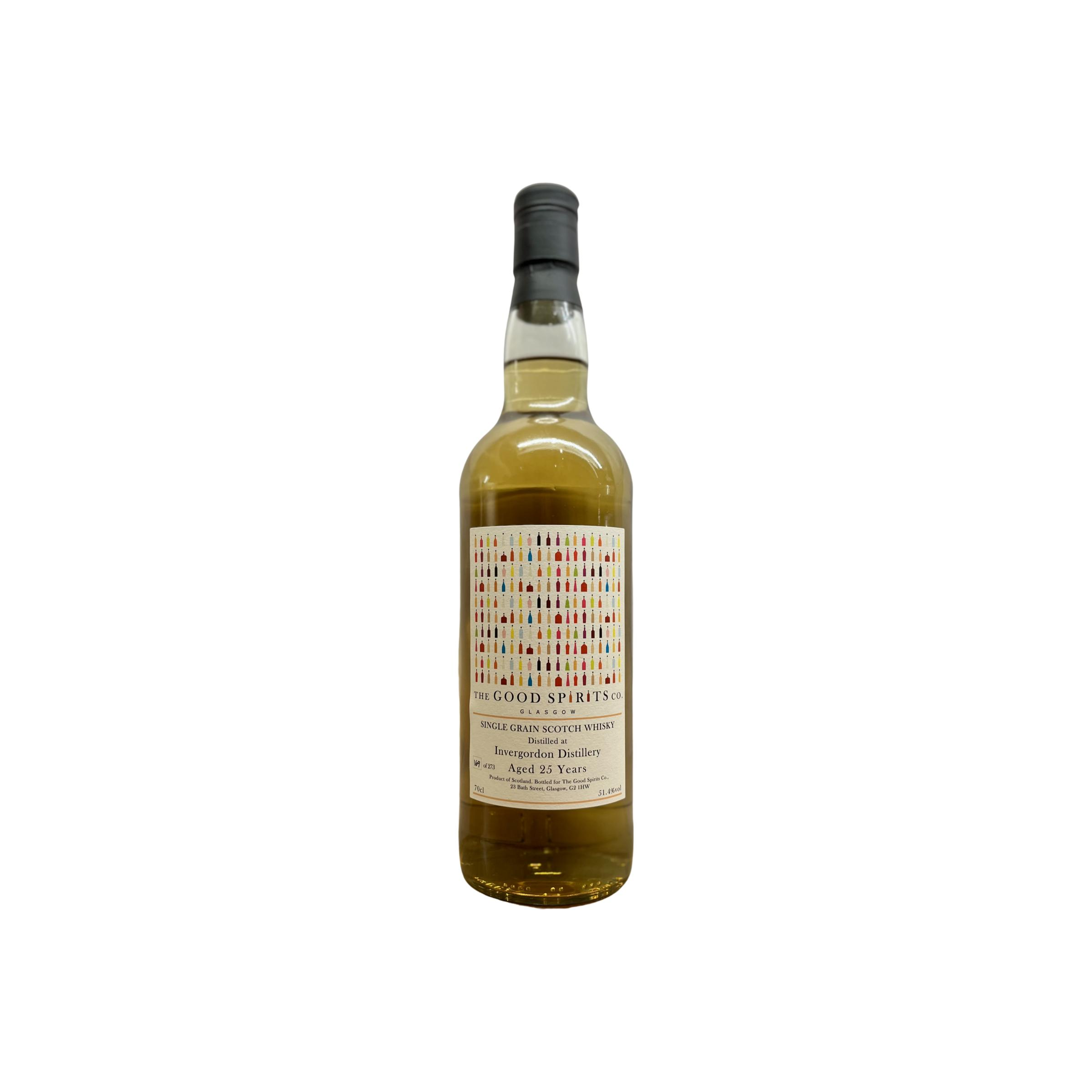 Invergordon 25 Years Single Grain Whisky