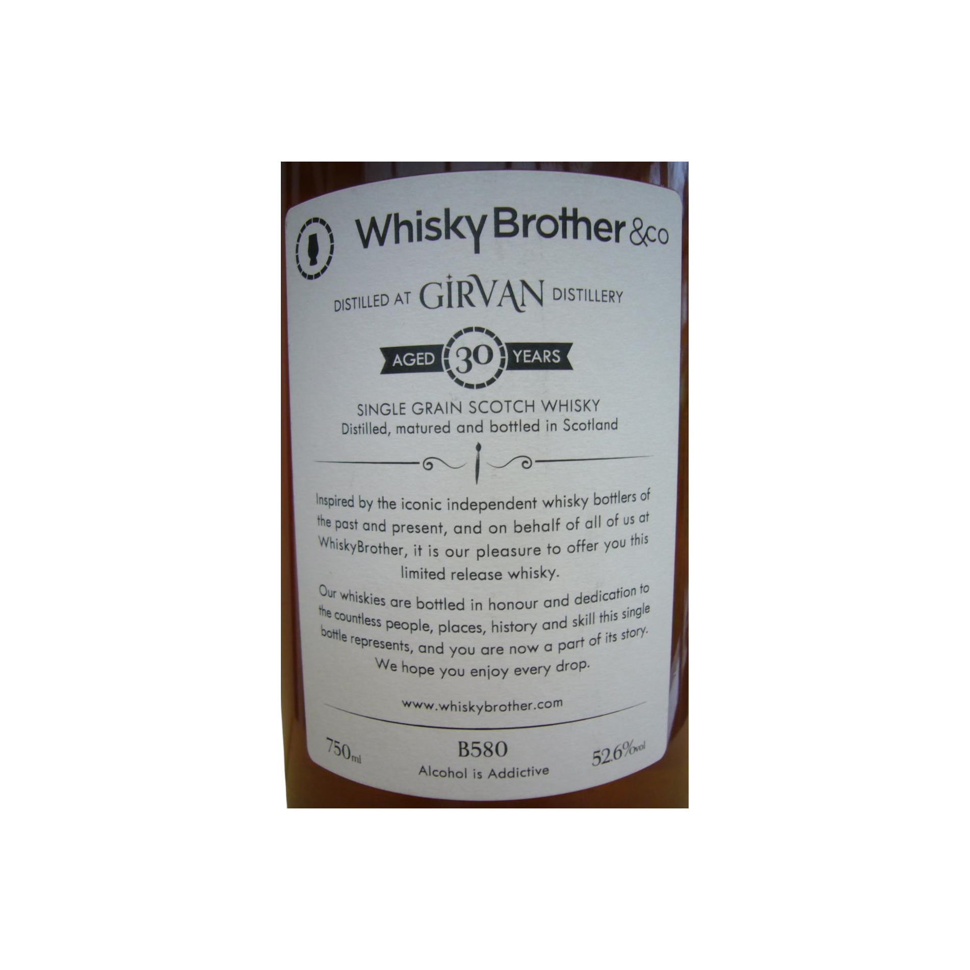 Girvan 1991 30 Years Single Grain Whisky 2