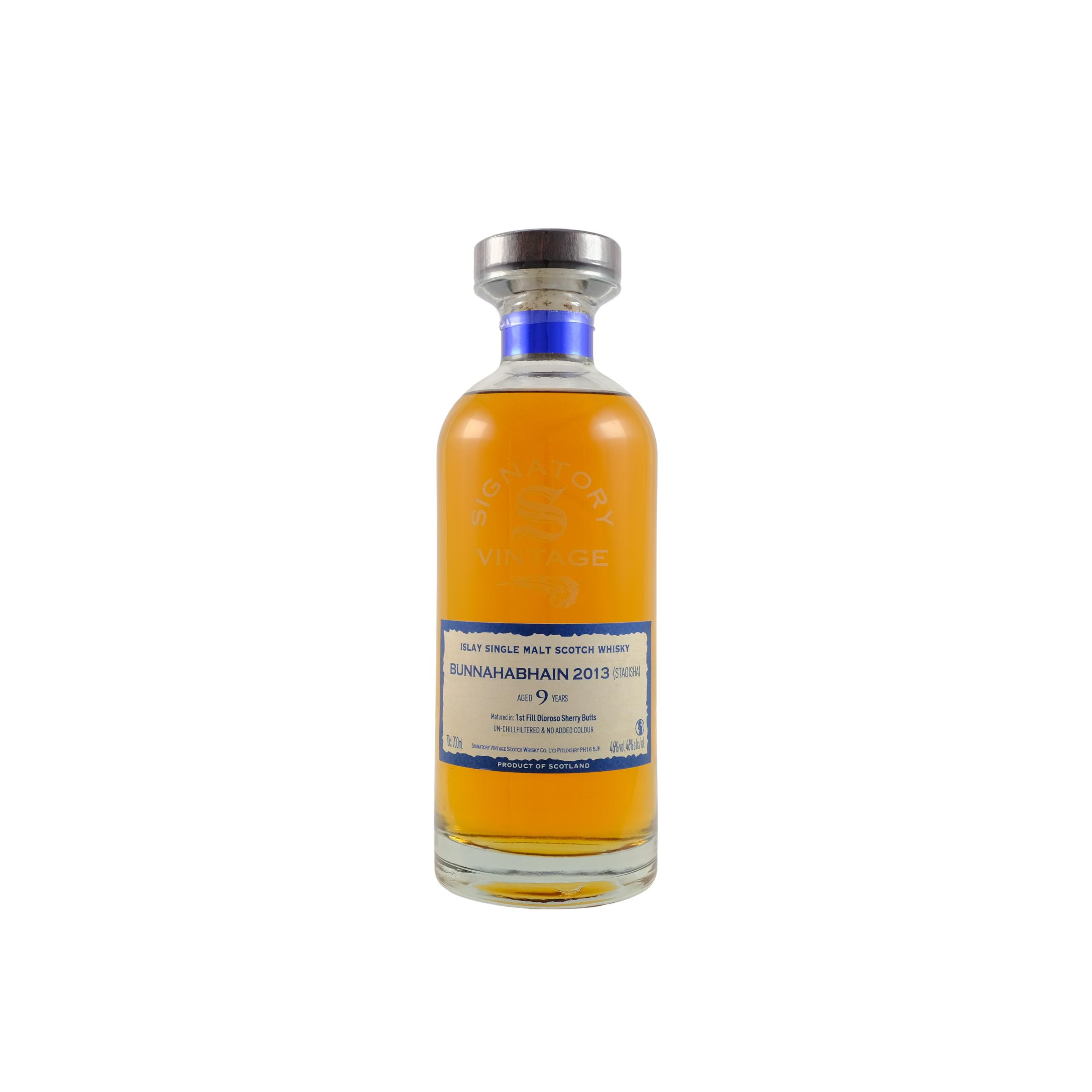 Bunnahabhain 2013 9 Years Single Malt Whisky