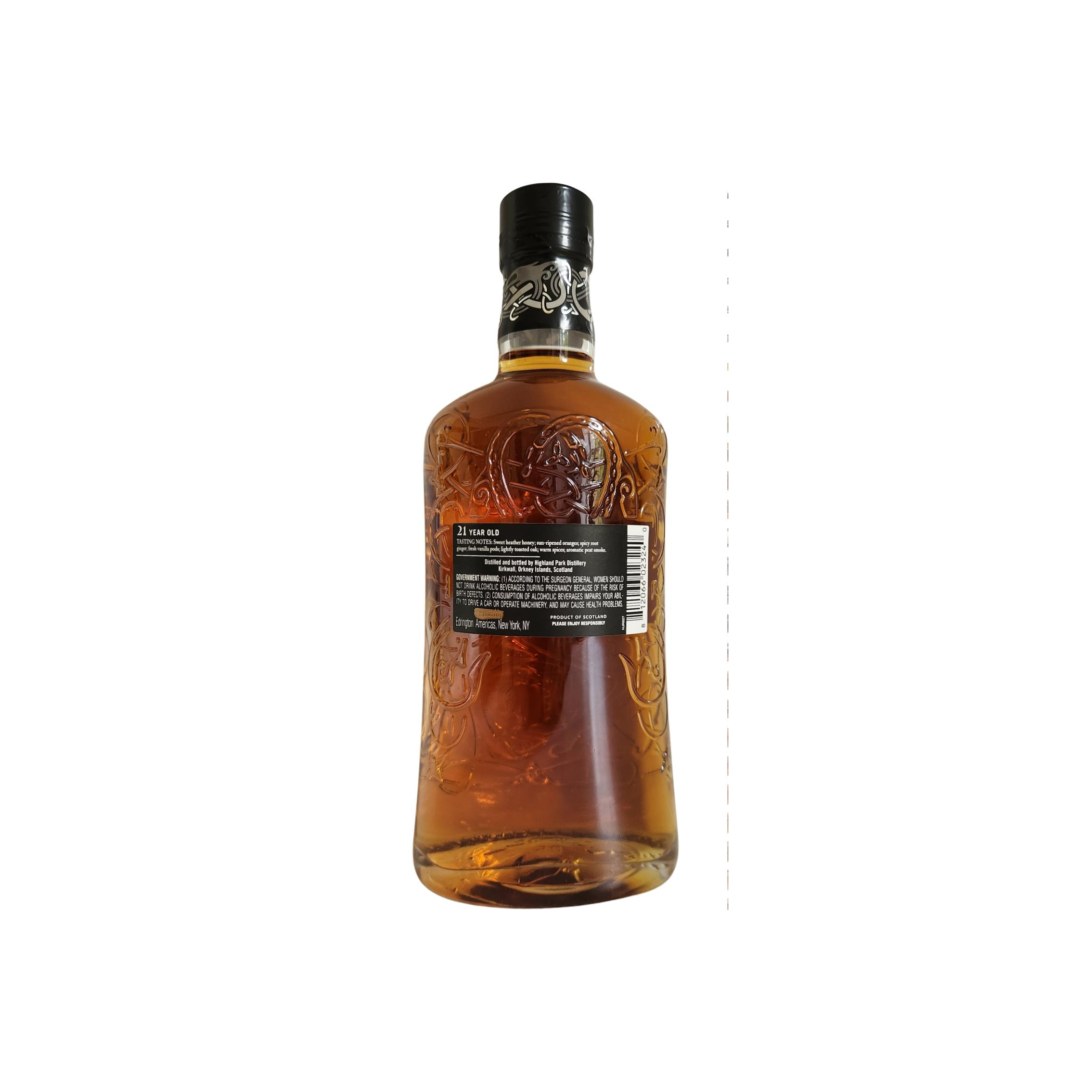 Highland Park 1998 21 Years Single Malt Whisky 2