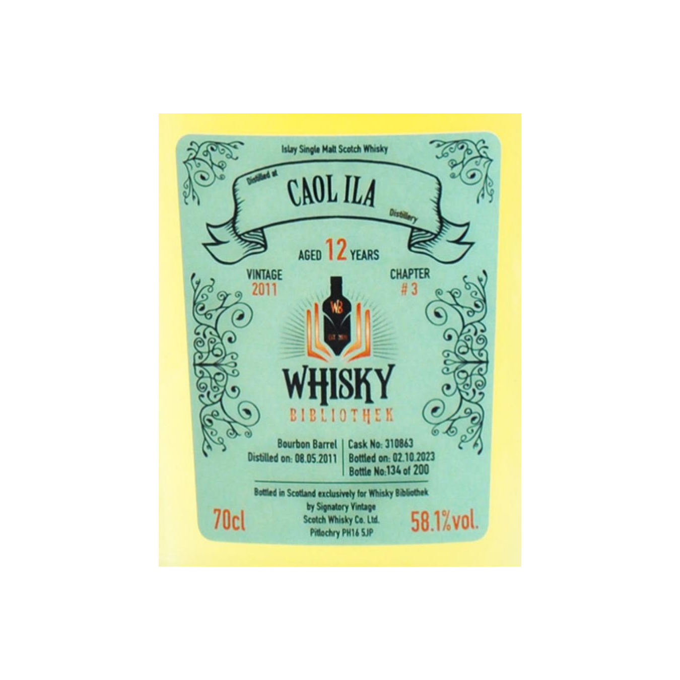 Caol Ila Cask Strength Collection 2011 12 Years Single Malt Whisky