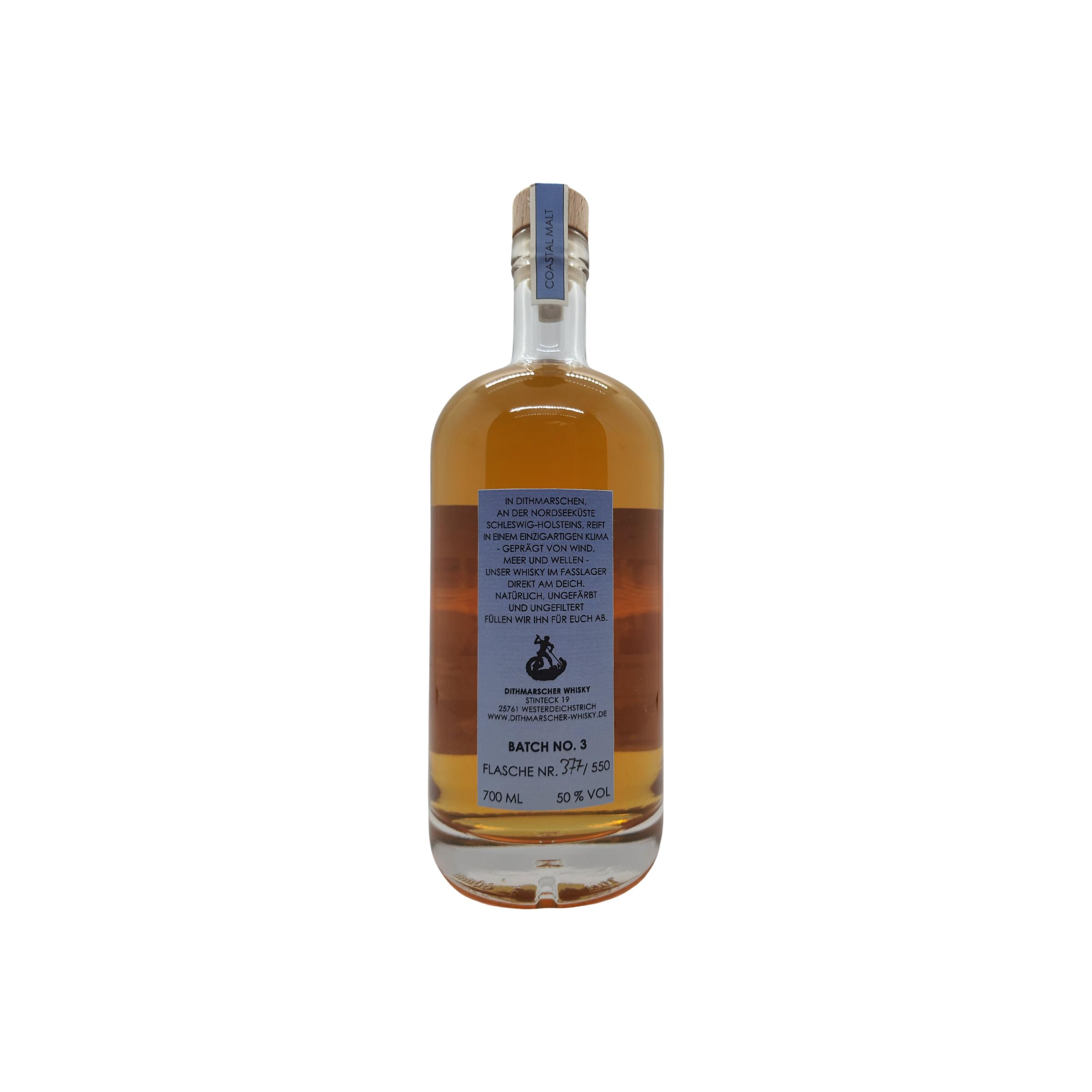 Dithmarscher Whisky Purer dt. Coastal Malt 2