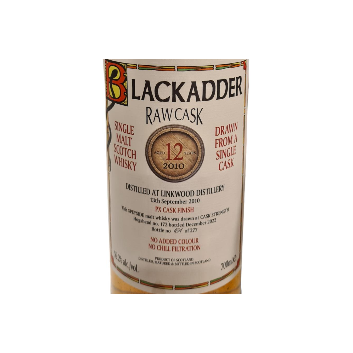 Linkwood Raw Cask 2010 12 Years Single Malt Whisky